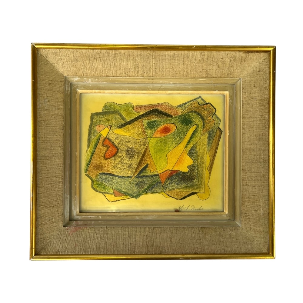 ABSTRACT PAINTING, SIGNED (1 of 6)