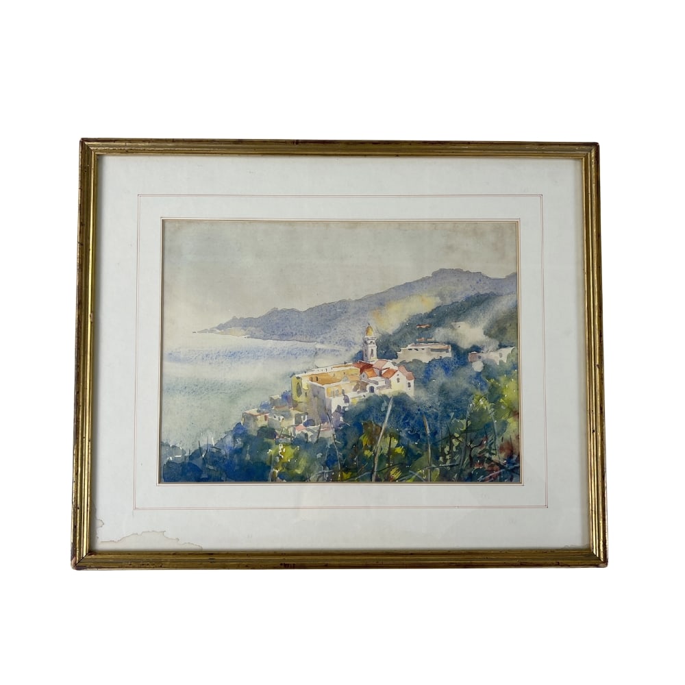 WATRECOLOR PAINTING, UNSIGNED (1 of 6)