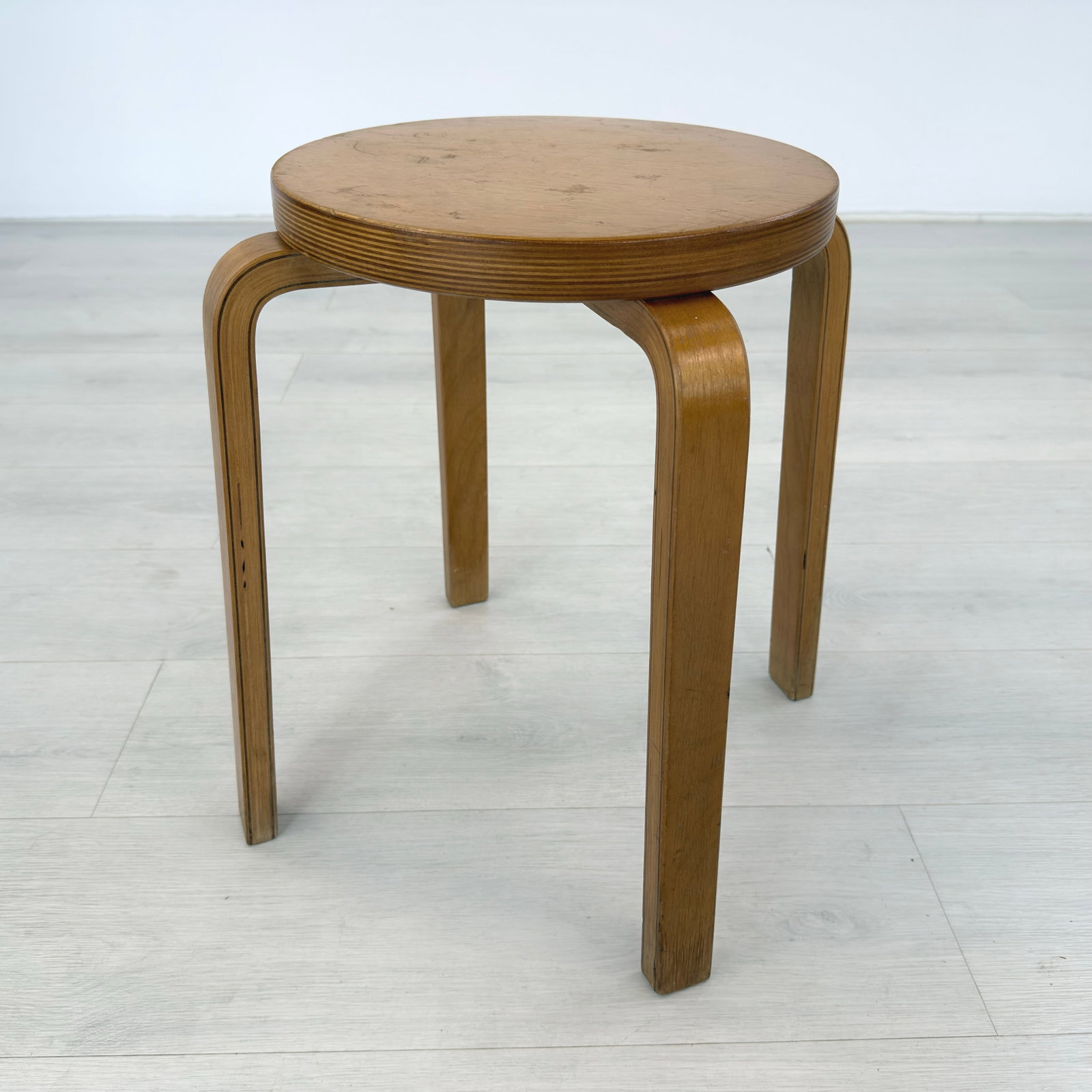 (3) STACKING STOOLS AFTER ALVAR AALTO - 10
