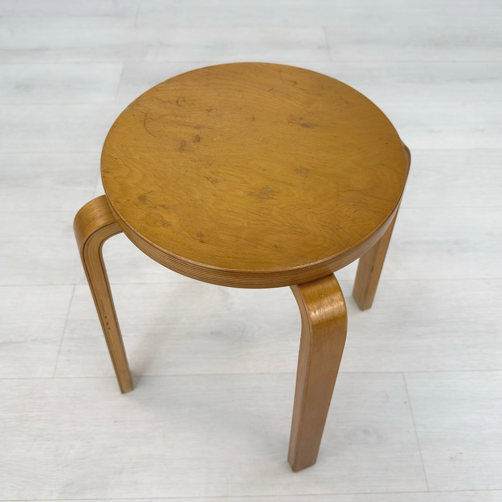 (3) STACKING STOOLS AFTER ALVAR AALTO - 4