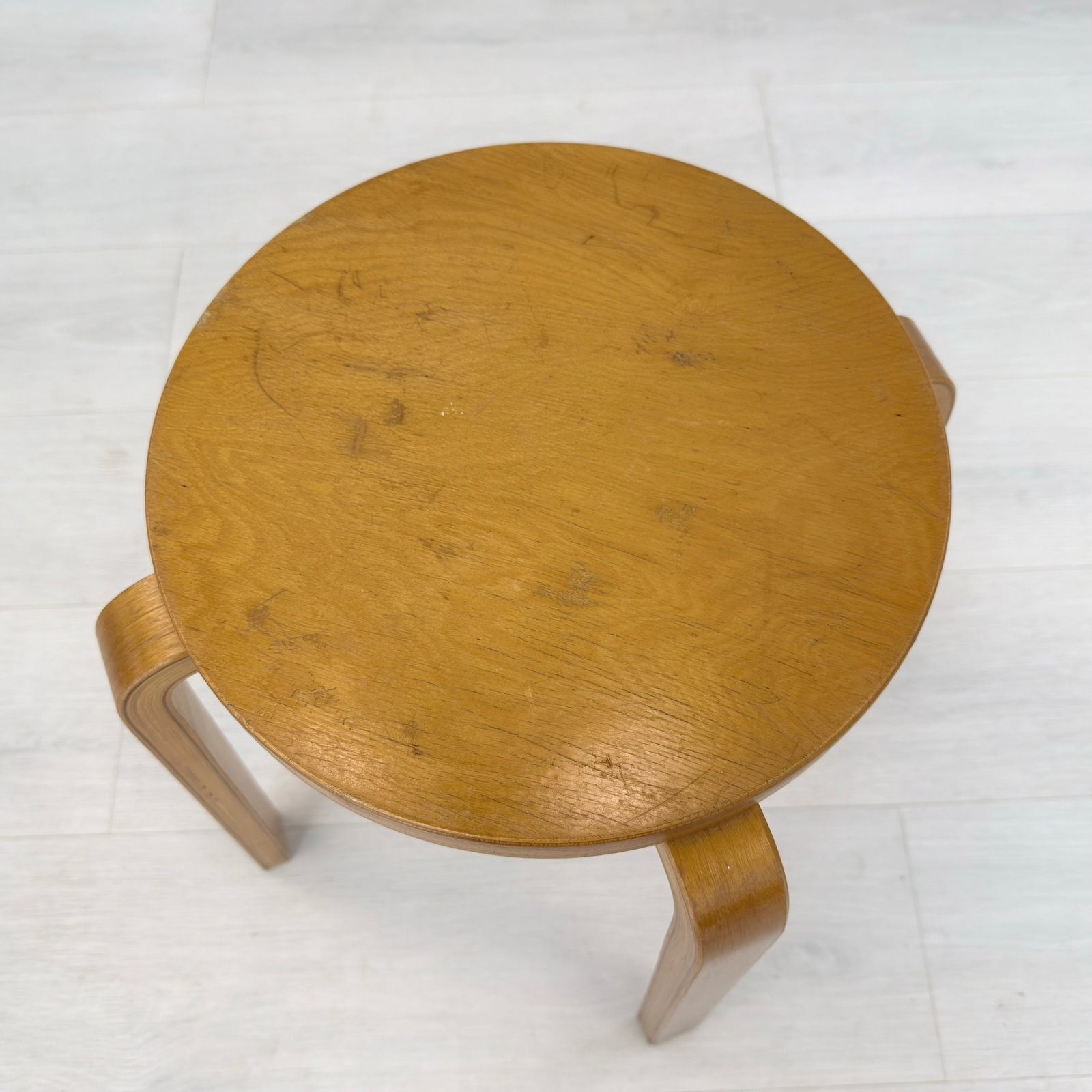 (3) STACKING STOOLS AFTER ALVAR AALTO - 6