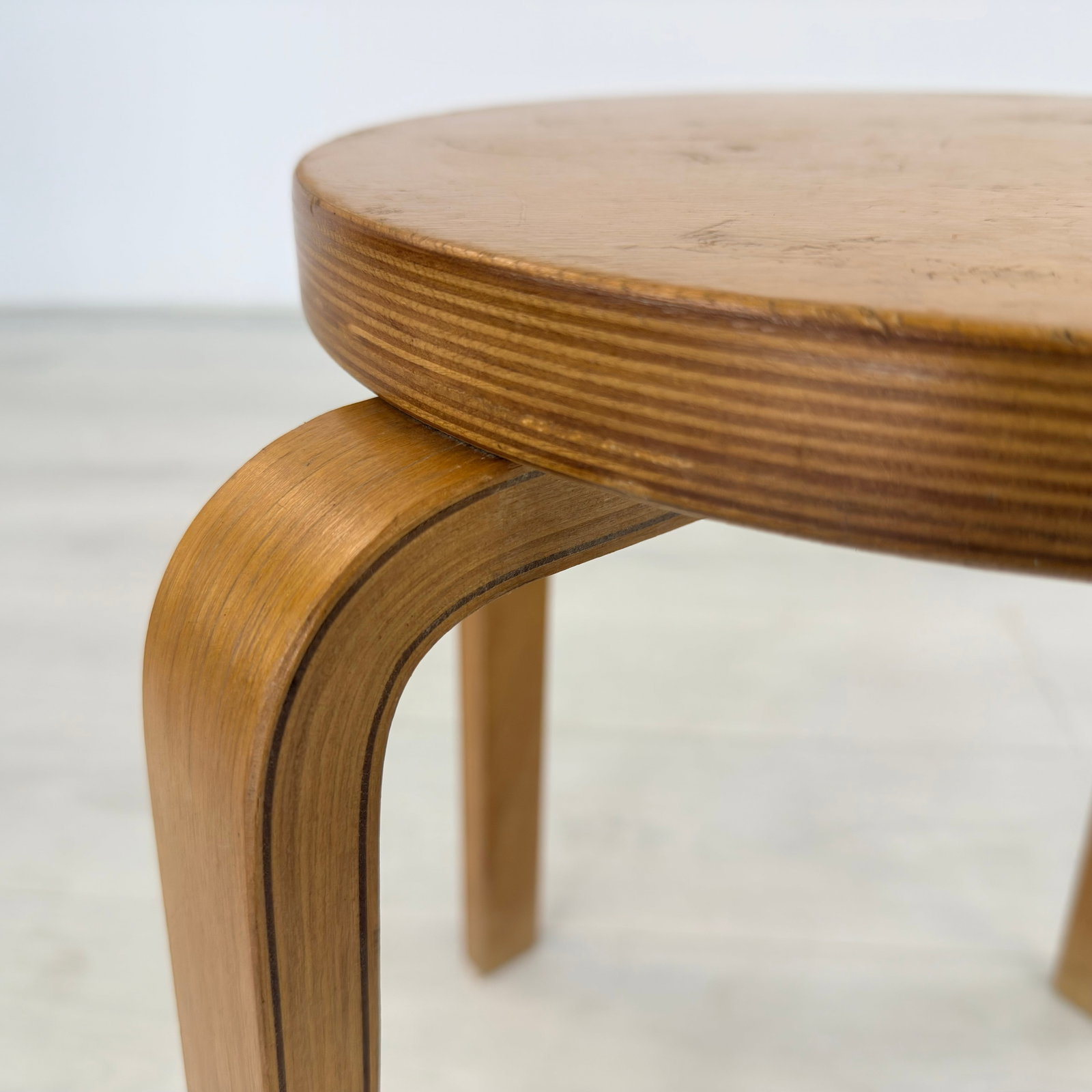 (3) STACKING STOOLS AFTER ALVAR AALTO - 7