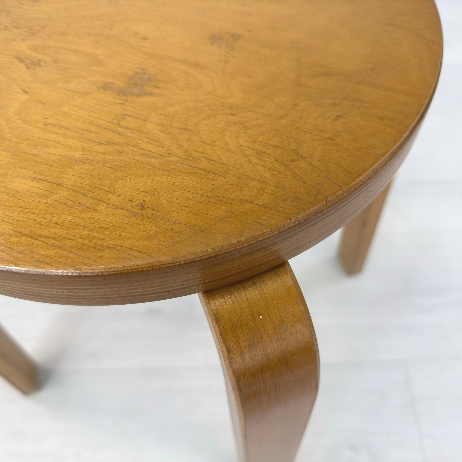 (3) STACKING STOOLS AFTER ALVAR AALTO - 8