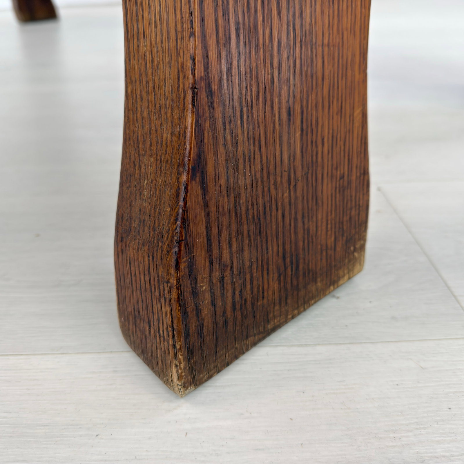 BRUTALIS OAK DINING TABLE - 11
