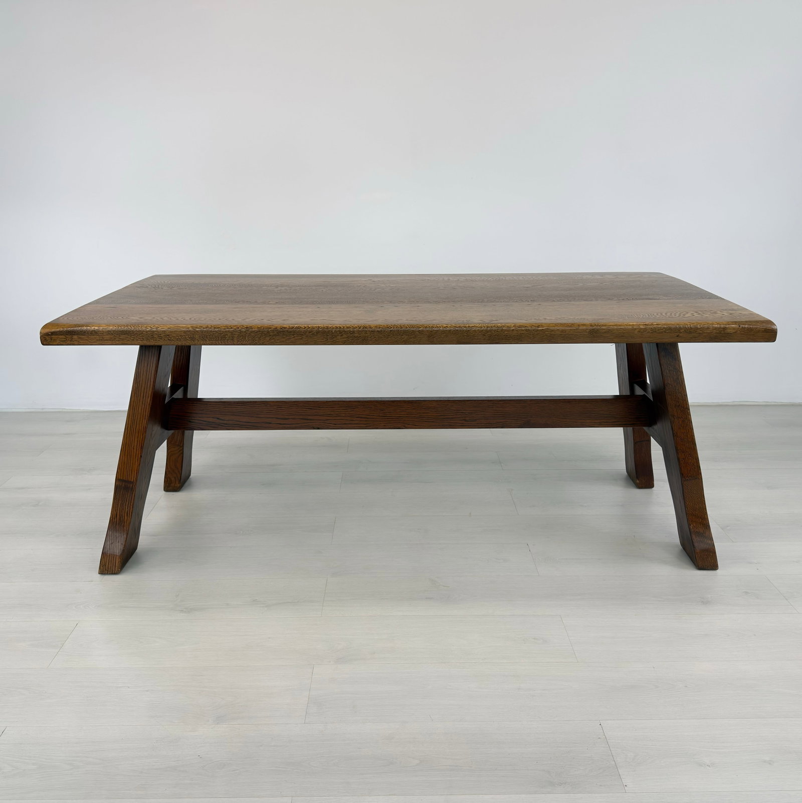 BRUTALIS OAK DINING TABLE - 2