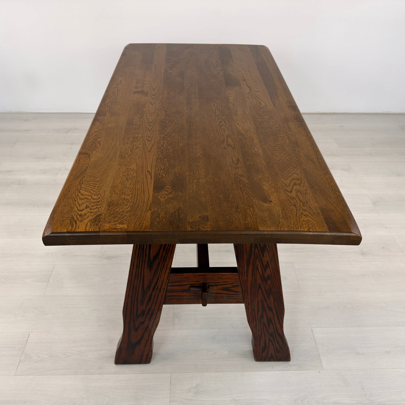 BRUTALIS OAK DINING TABLE - 6