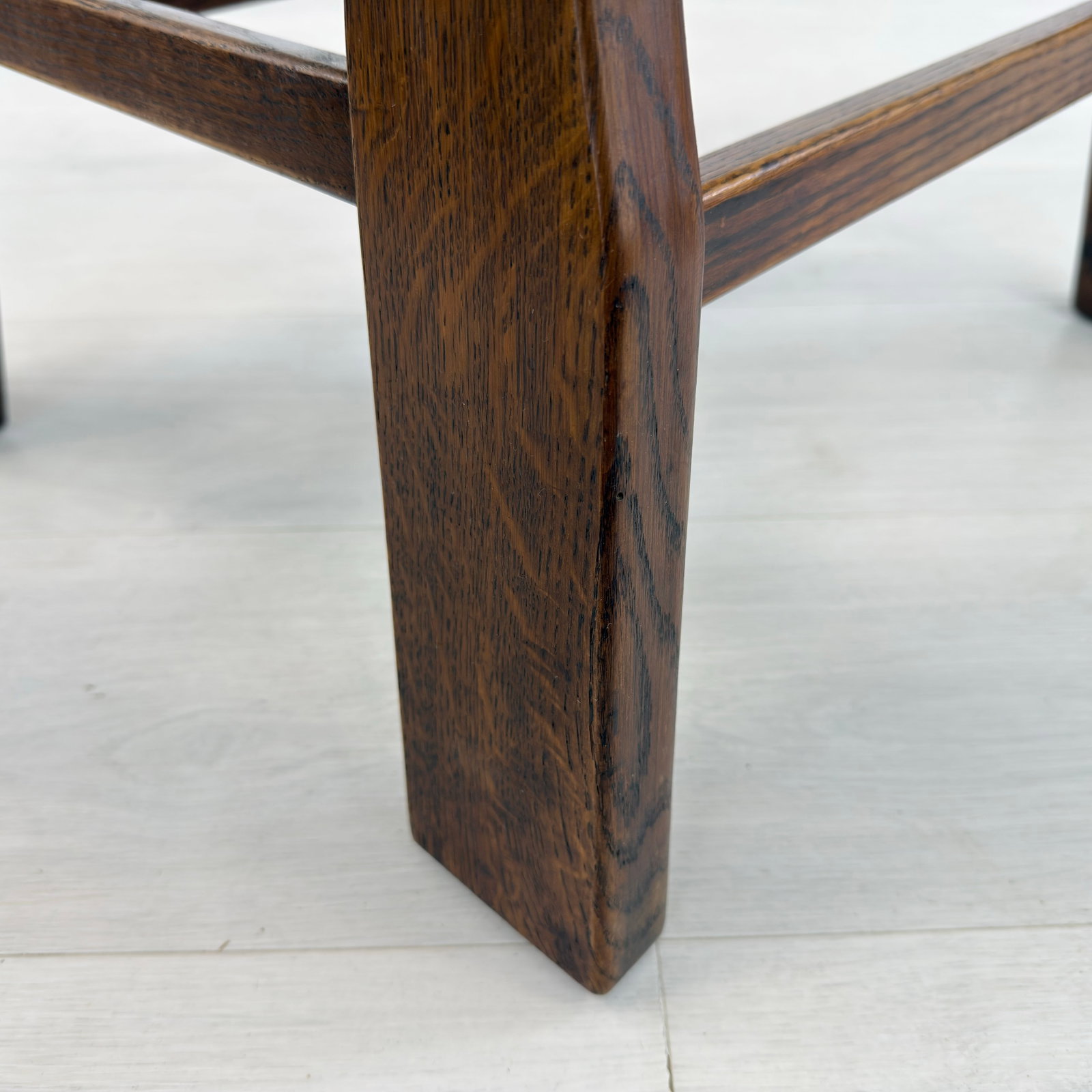 (6) BELGIAN BRUTALIST DINING CHAIRS - 10