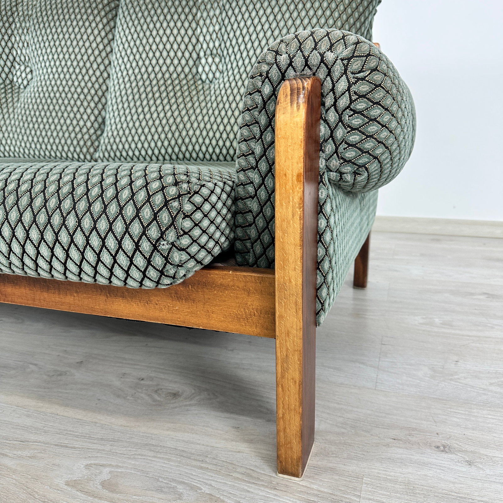 DANISH THREE-SEATER SOFA - 11