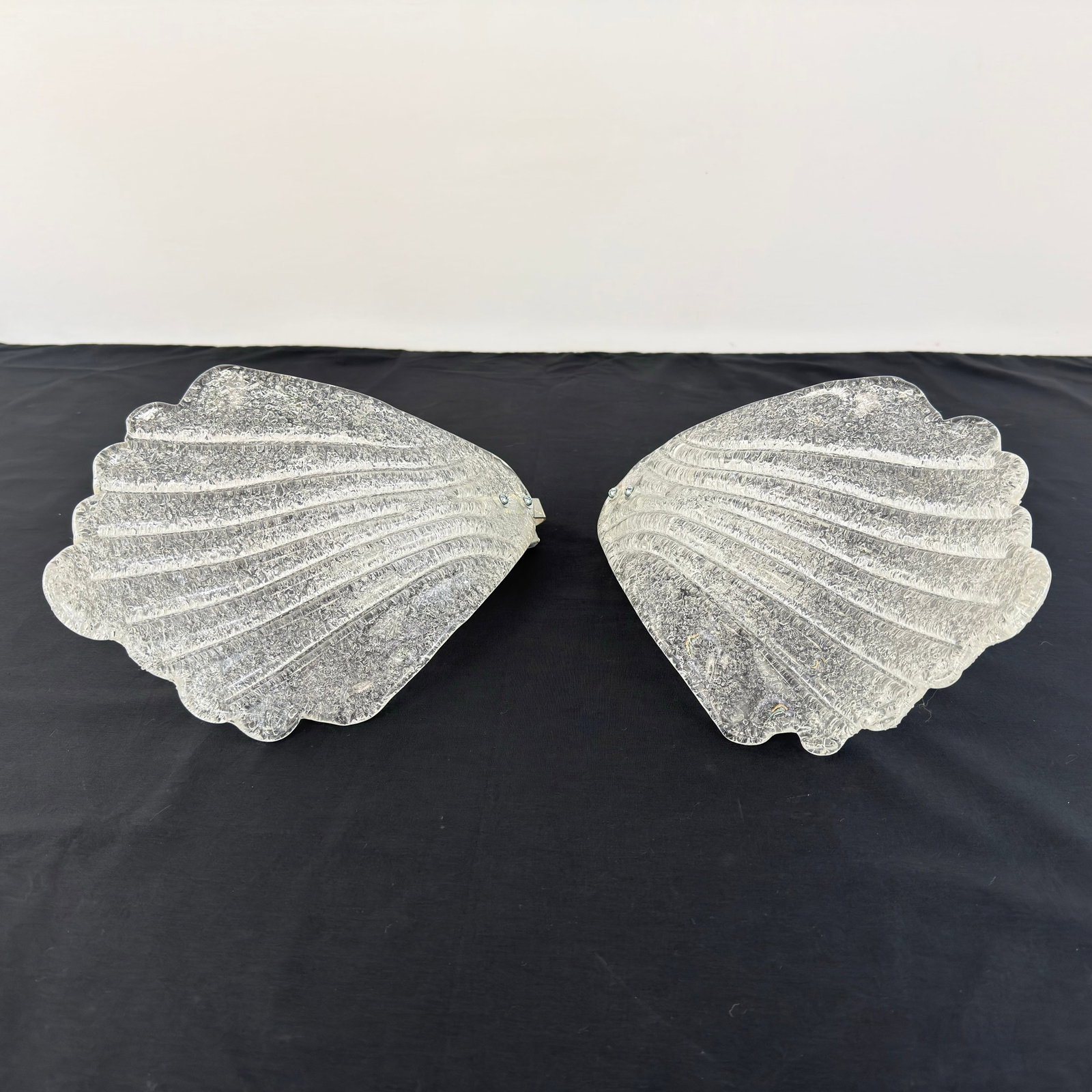 MURANO WALL SCONCES, A PAIR - 2