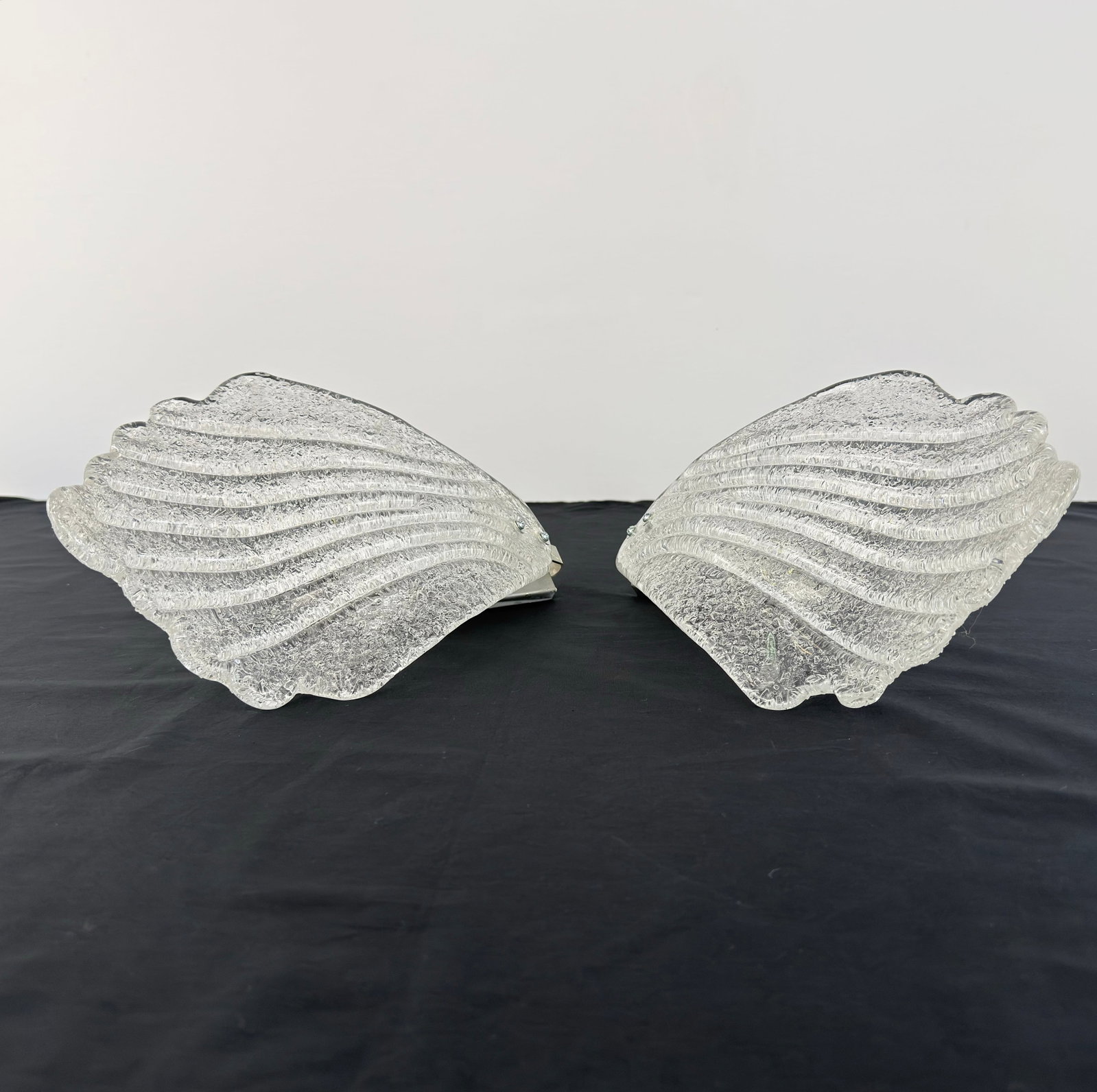 MURANO WALL SCONCES, A PAIR - 3