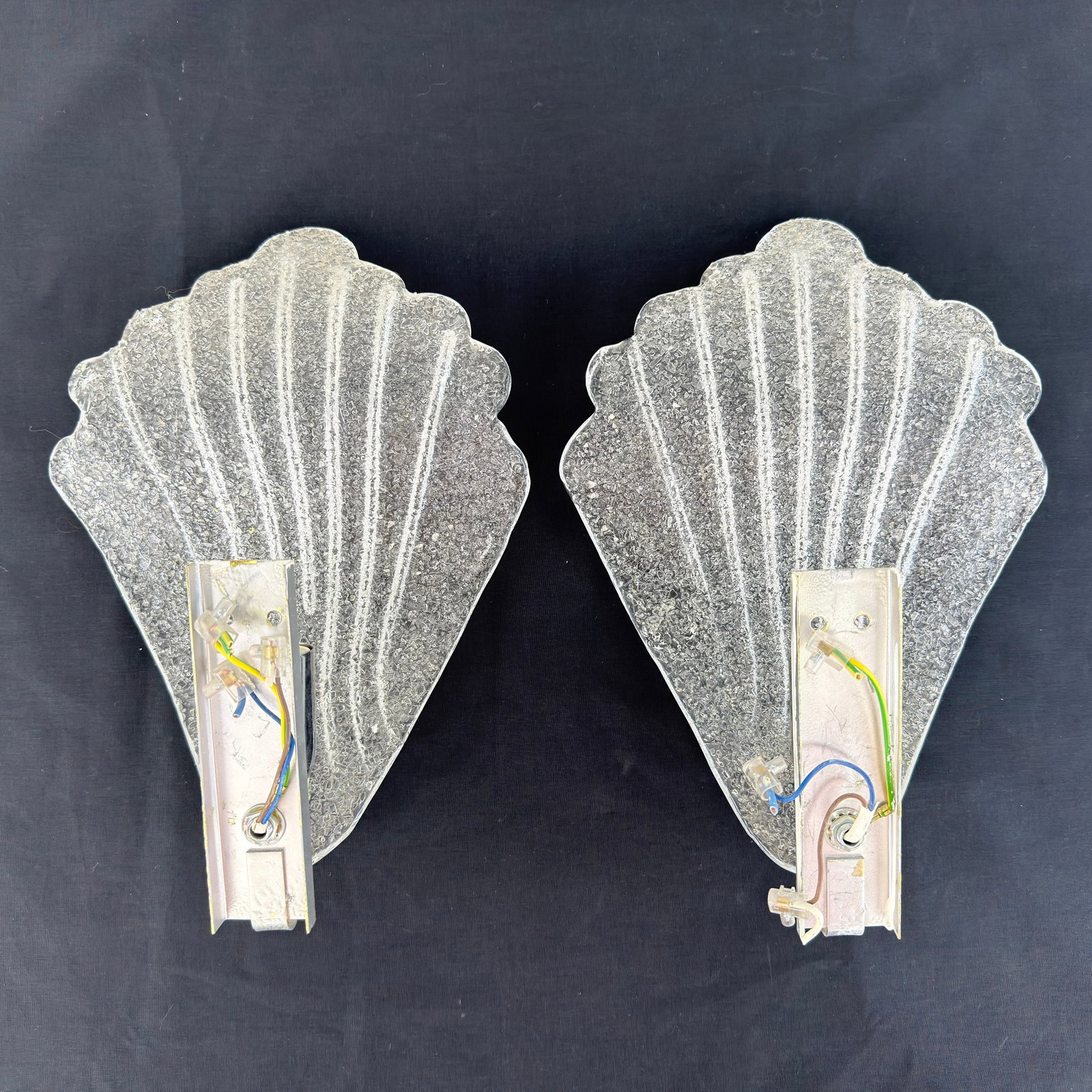 MURANO WALL SCONCES, A PAIR - 6