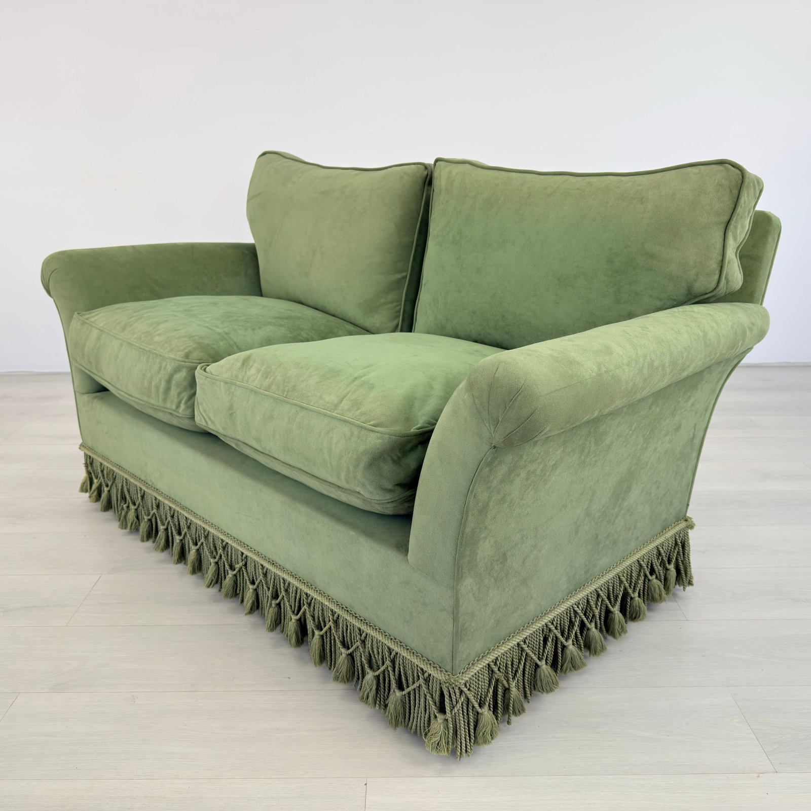FRENCH TWO-SEATER SOFAS, A PAIR - 7