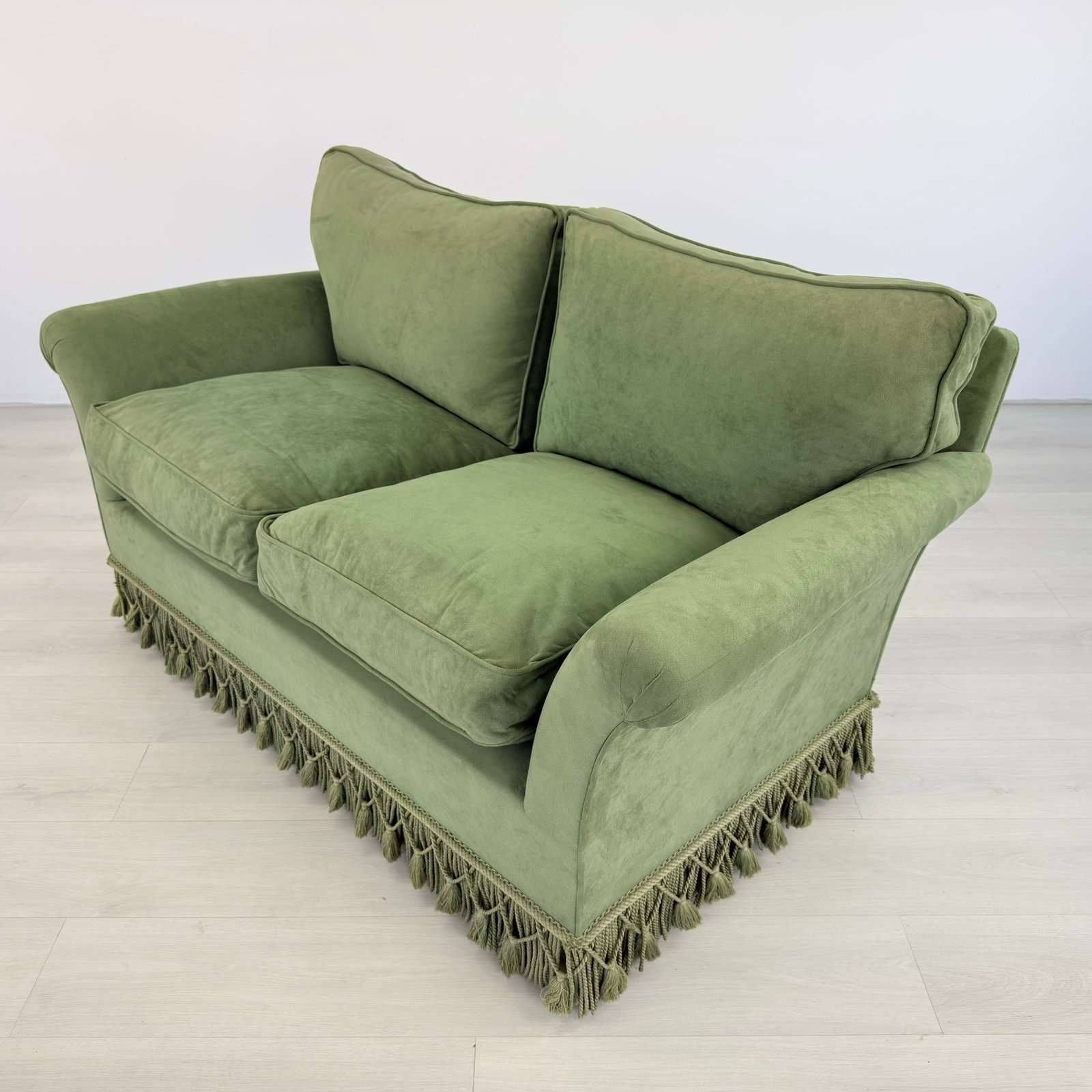 FRENCH TWO-SEATER SOFAS, A PAIR - 8