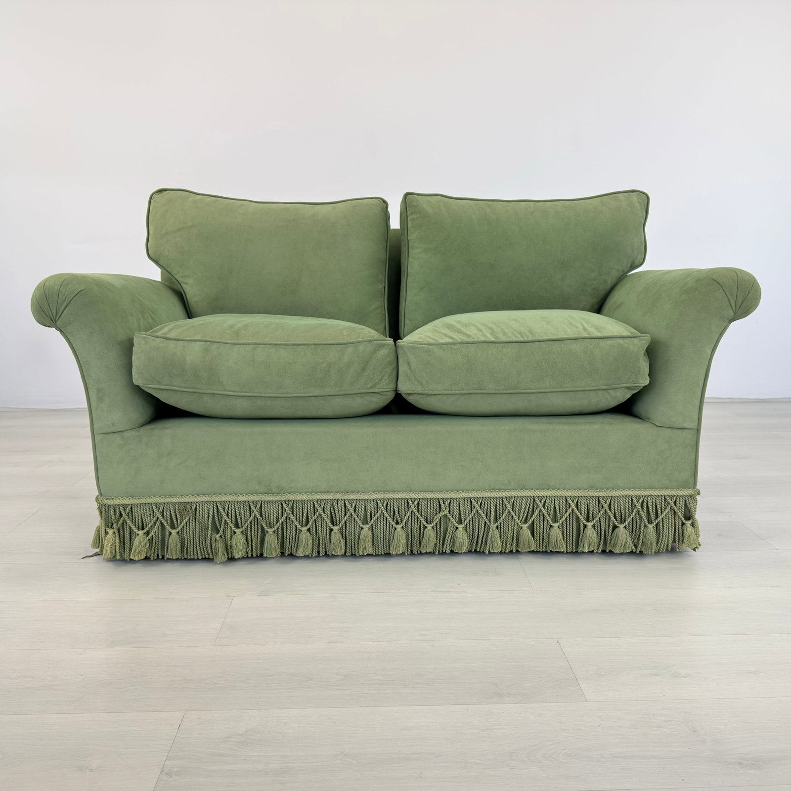 FRENCH TWO-SEATER SOFAS, A PAIR - 9
