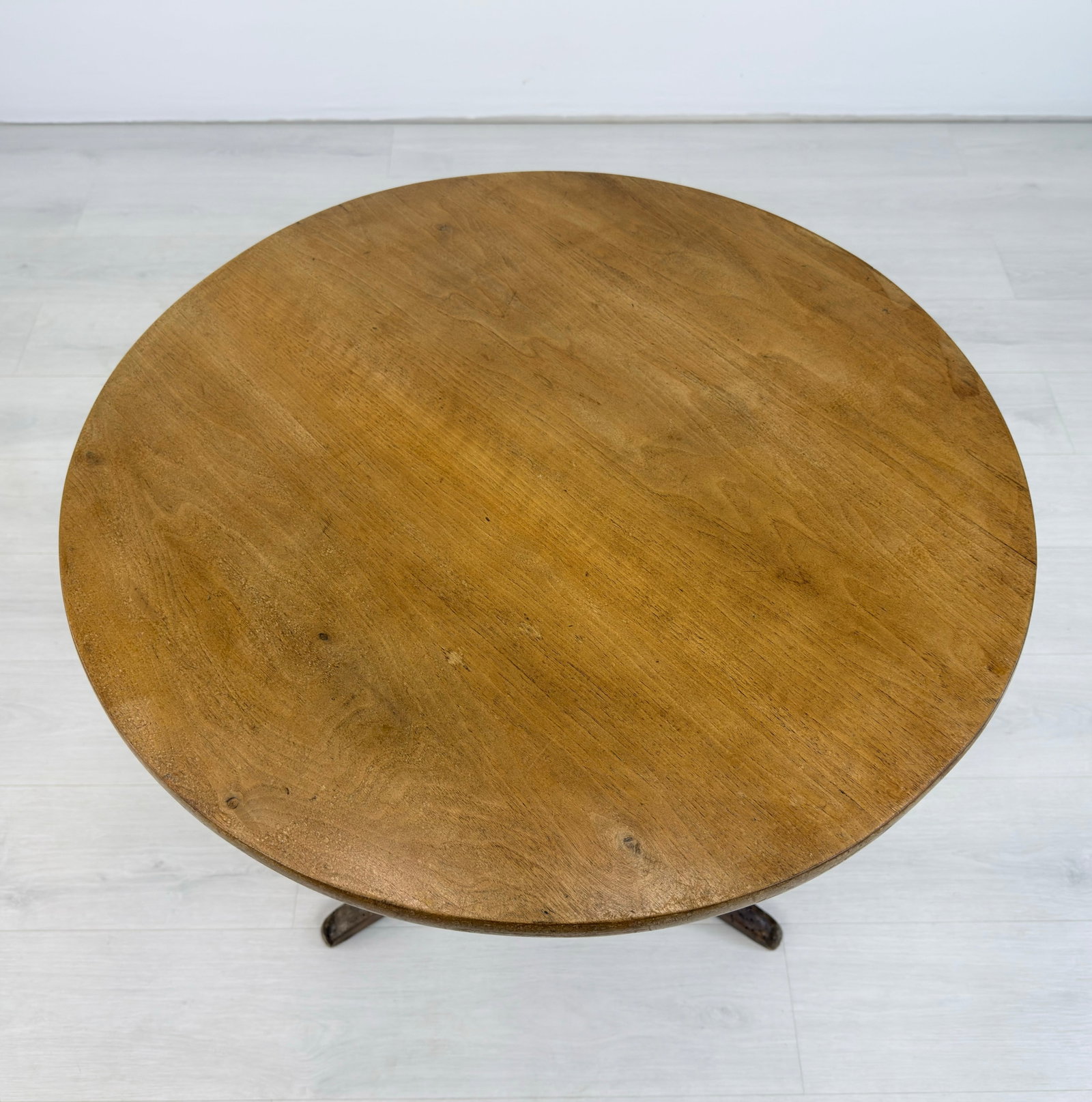 ANTIQUE TILT TOP BREAKFAST TABLE - 6