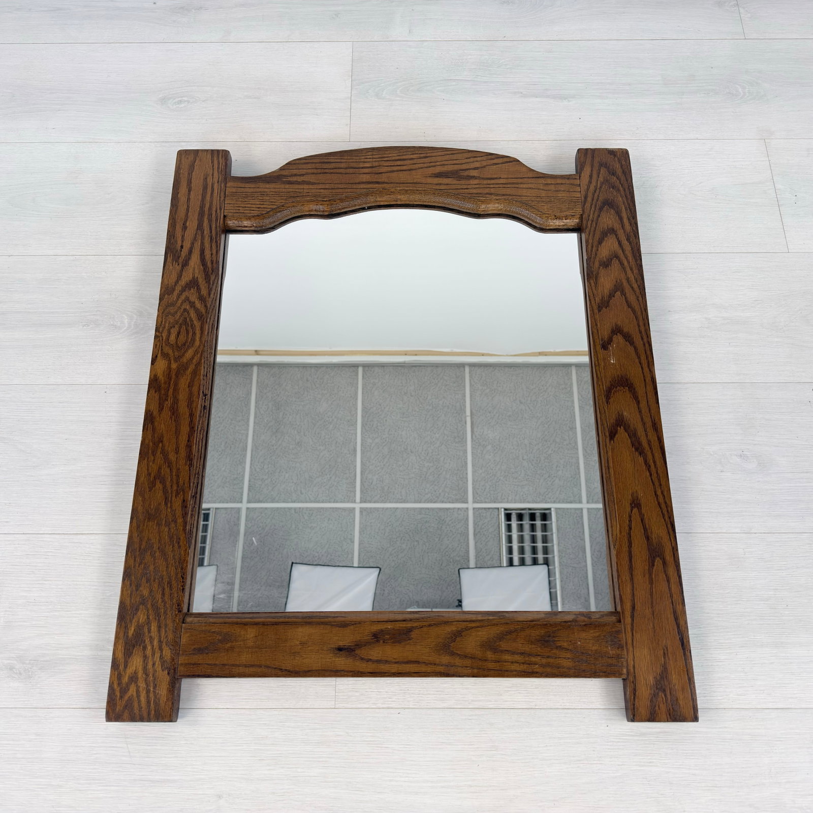 FRENCH OAK MIRROR - 4