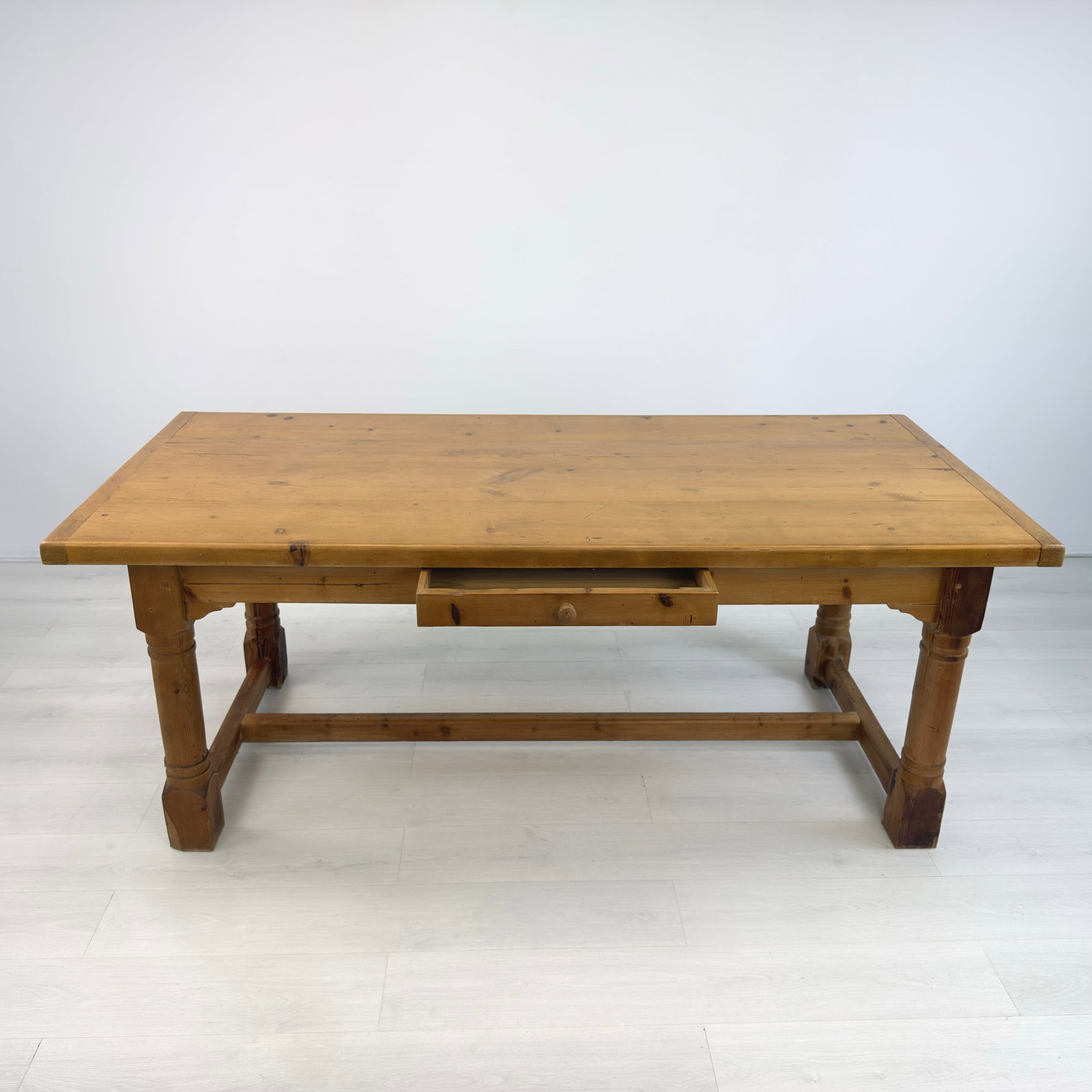 FARMHOUSE PINE DINING TABLE - 3