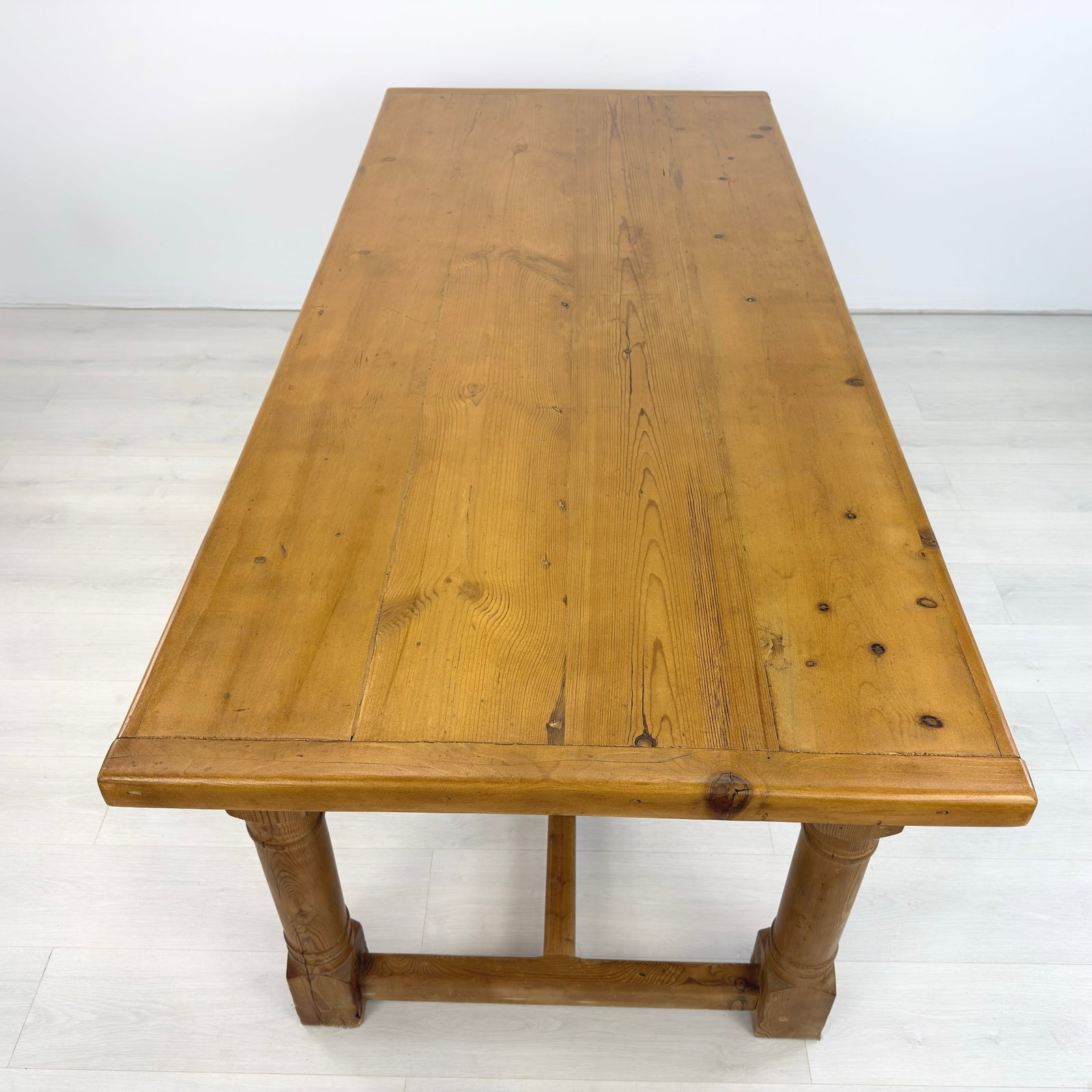 FARMHOUSE PINE DINING TABLE - 7