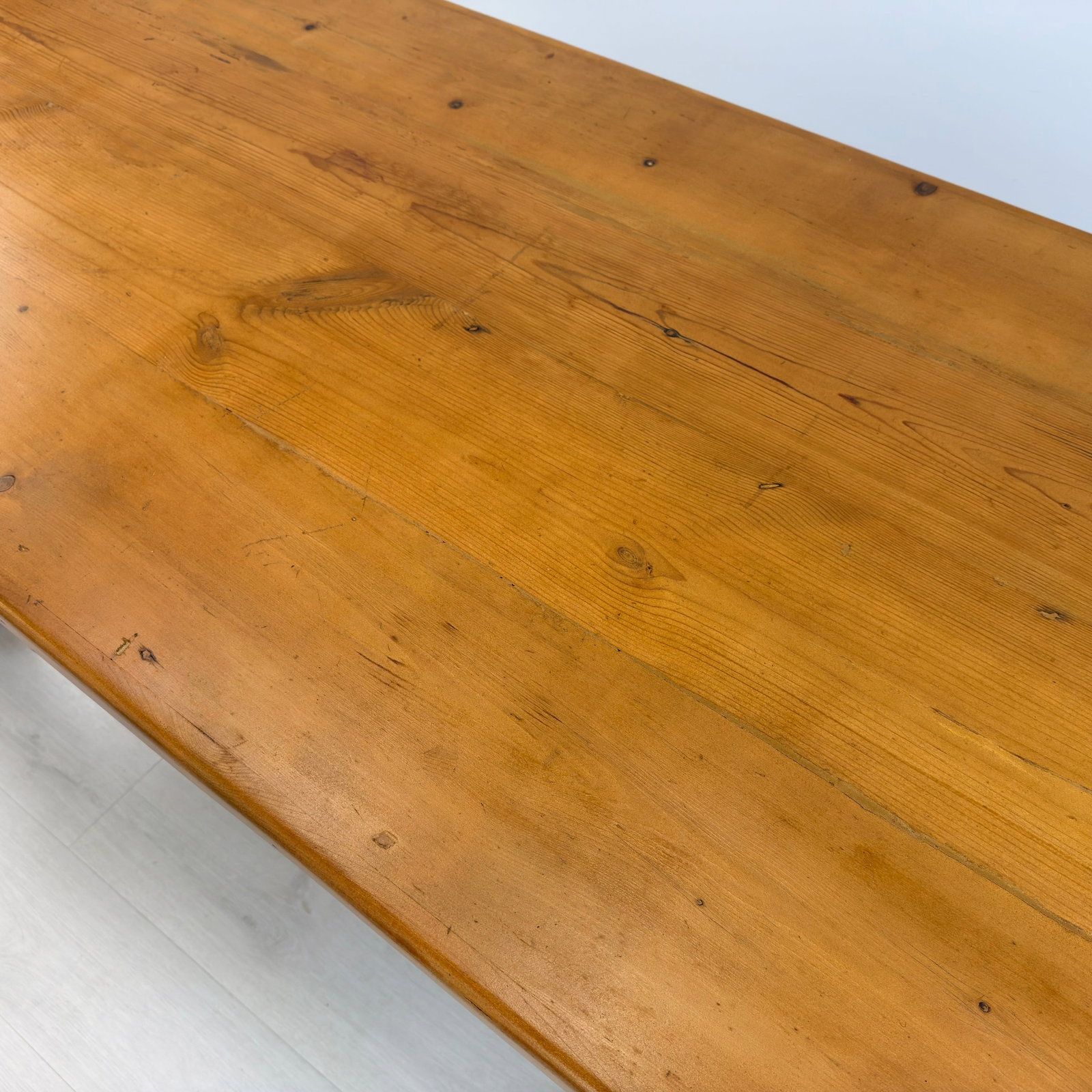 FARMHOUSE PINE DINING TABLE - 8