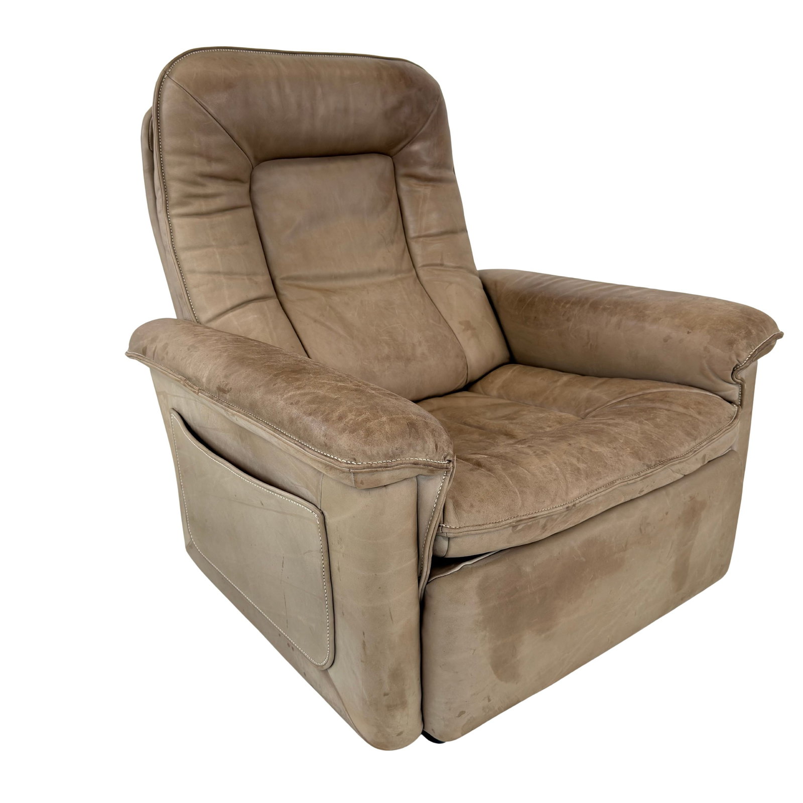 DE SEDE LEATHER LOUNGE CHAIR (1 of 12)