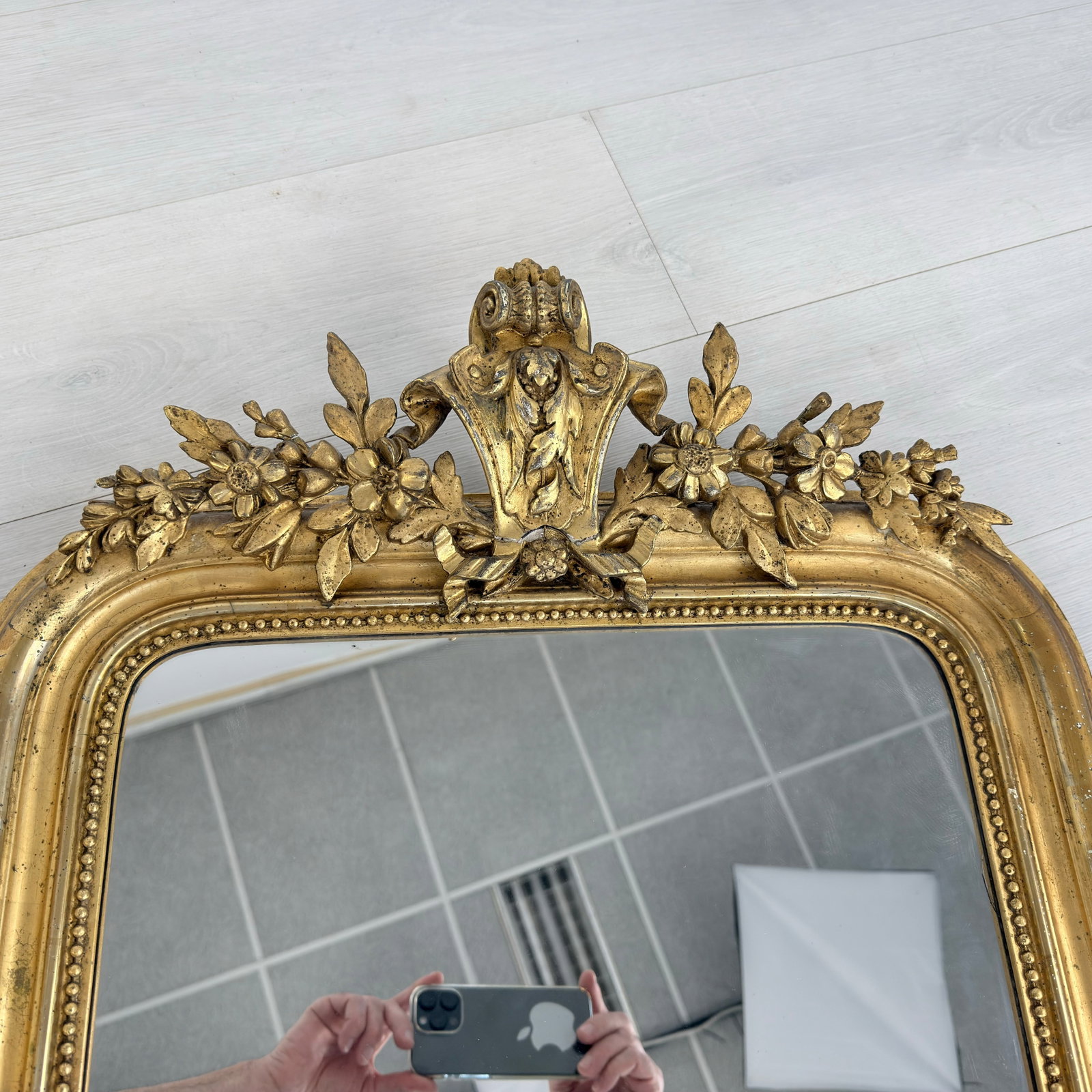 FRENCH LOUIS PHILIPPE MIRROR - 5