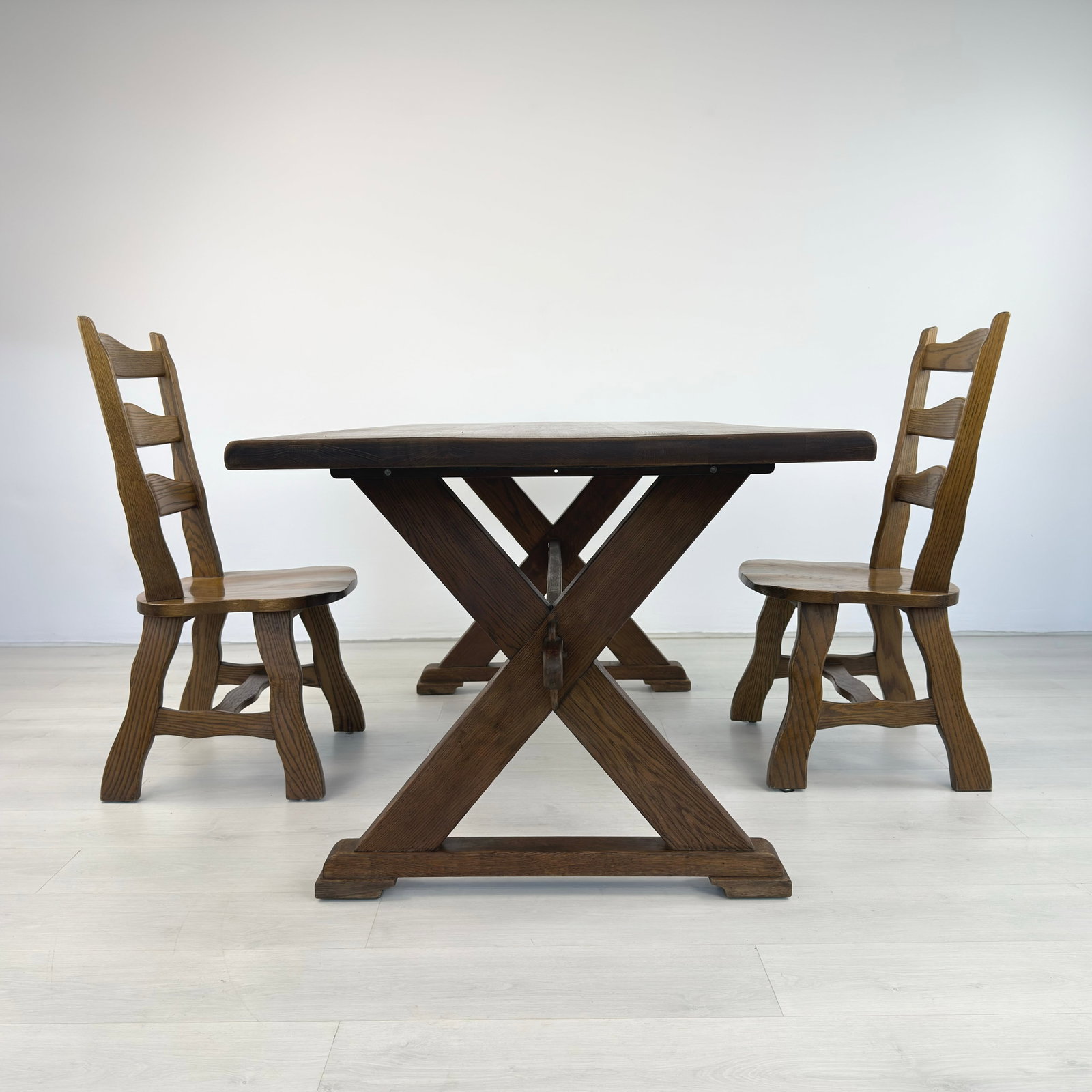 RUSTIC DINING TABLE - 11