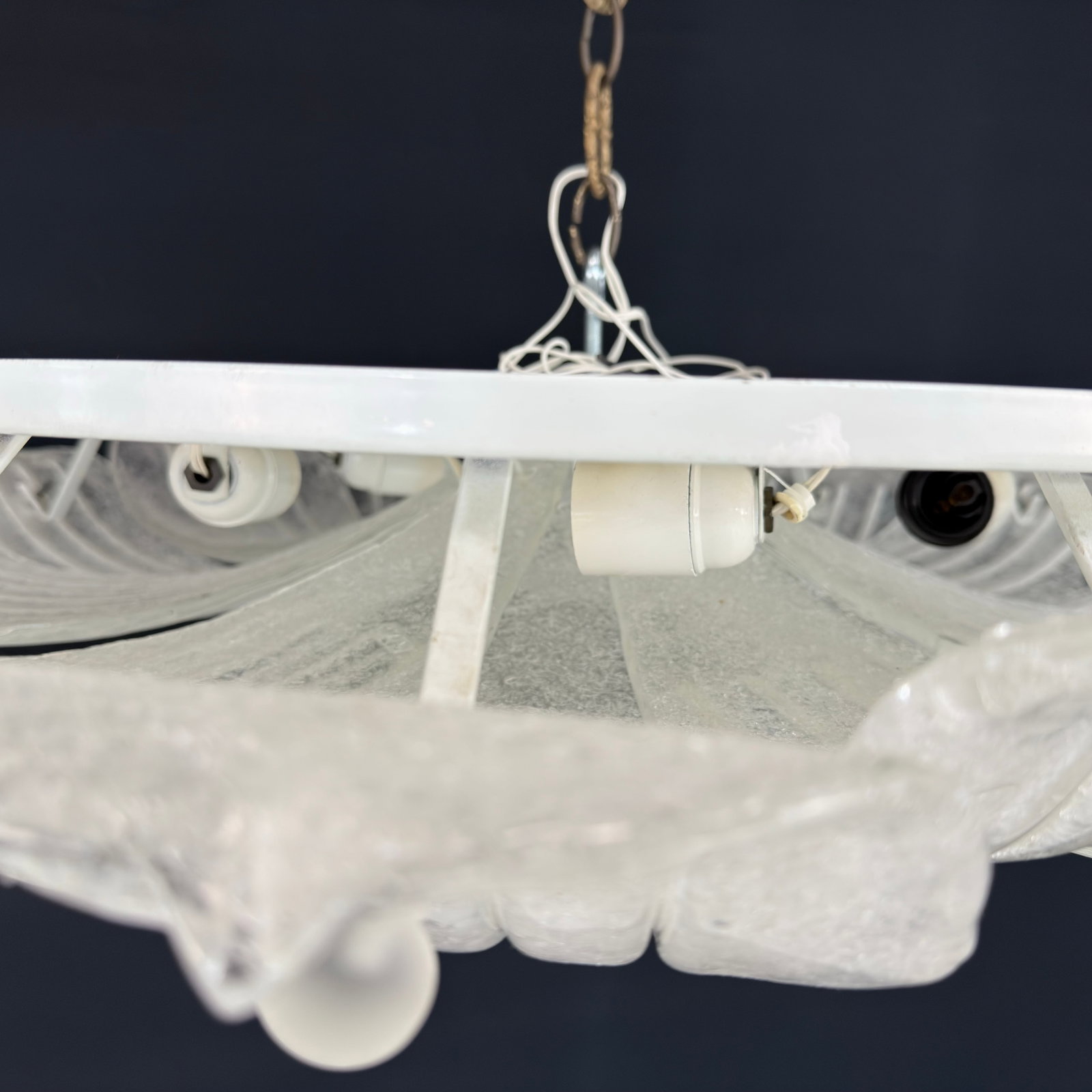 ITALIAN MURANO CEILING LIGHT - 11
