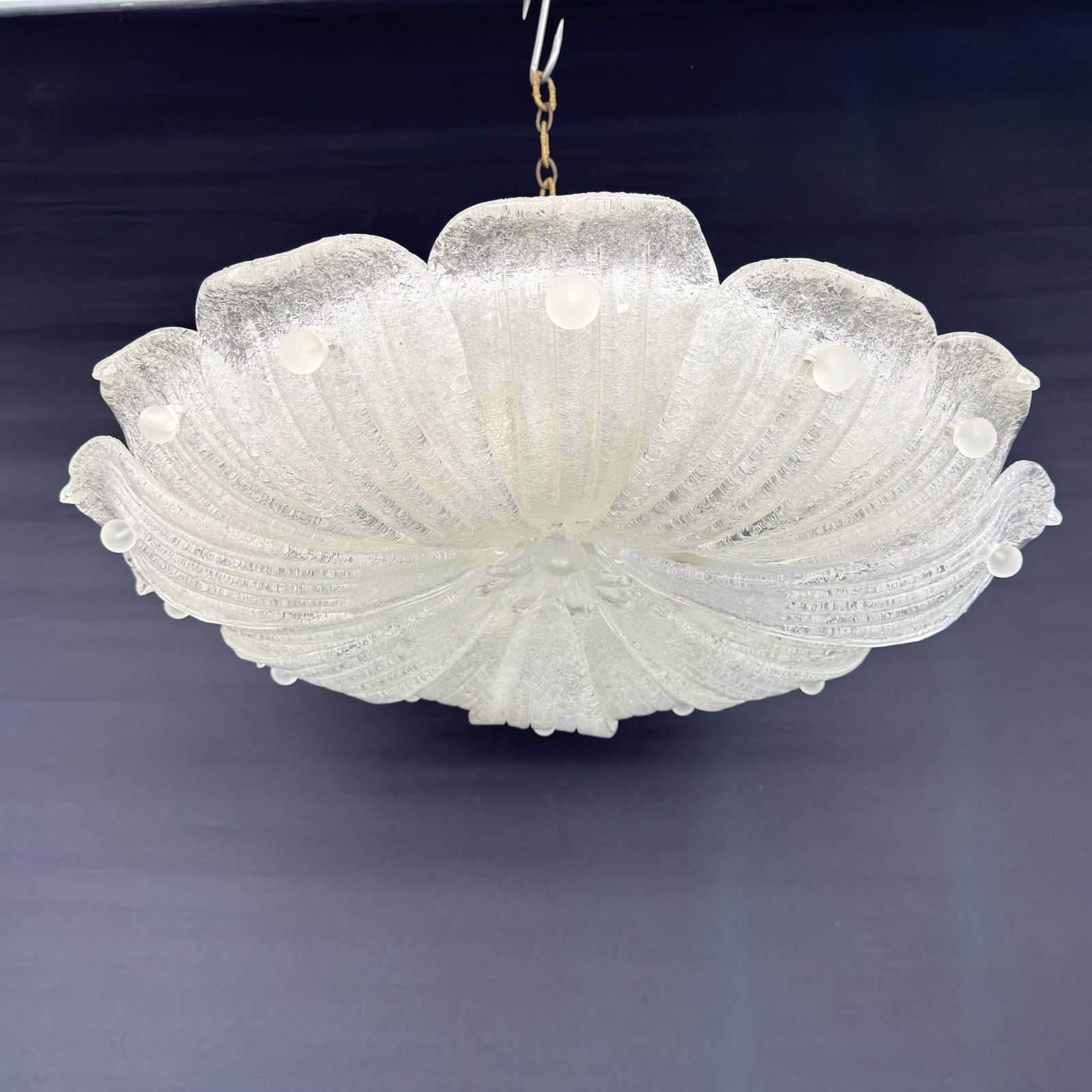 ITALIAN MURANO CEILING LIGHT (1 of 12)