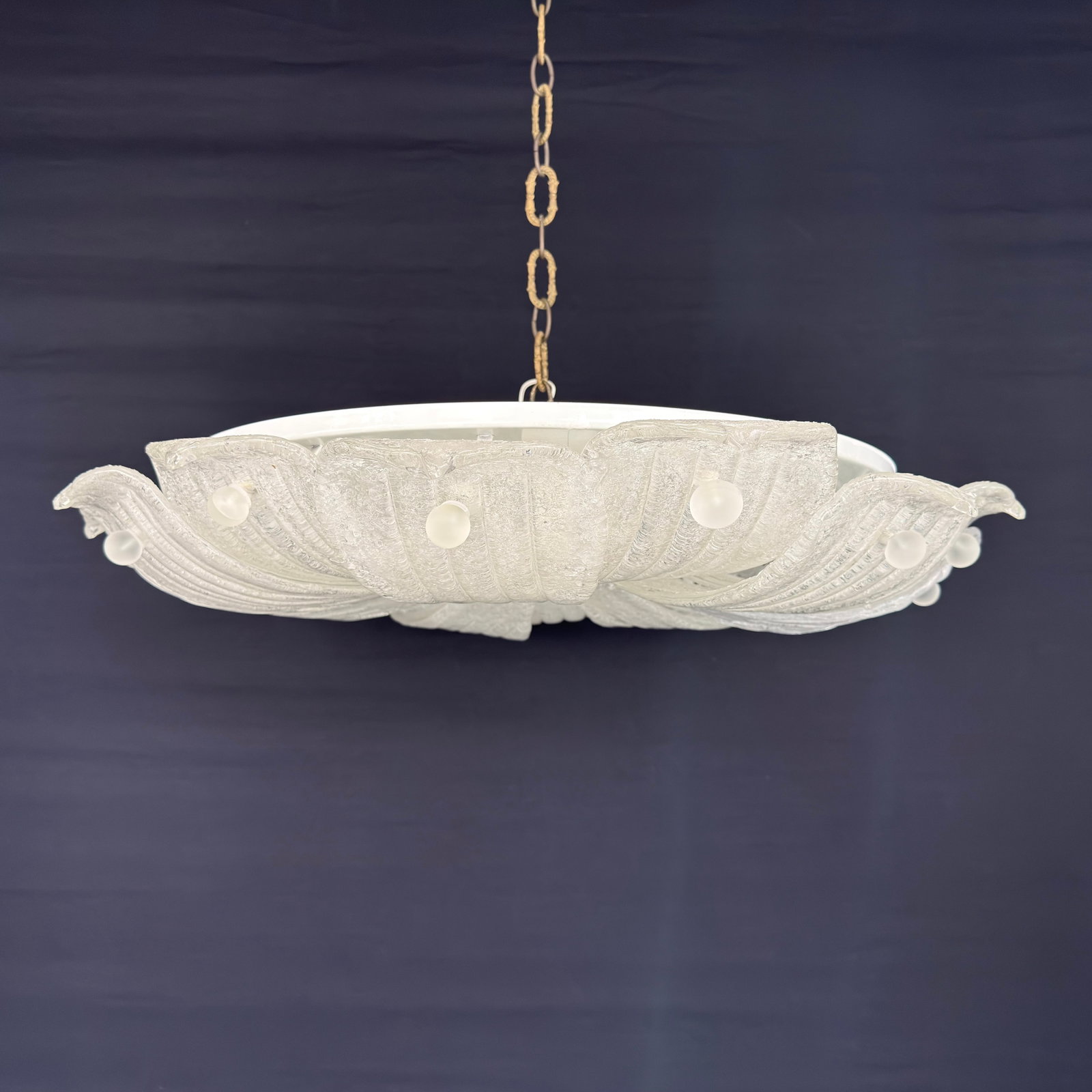 ITALIAN MURANO CEILING LIGHT - 2