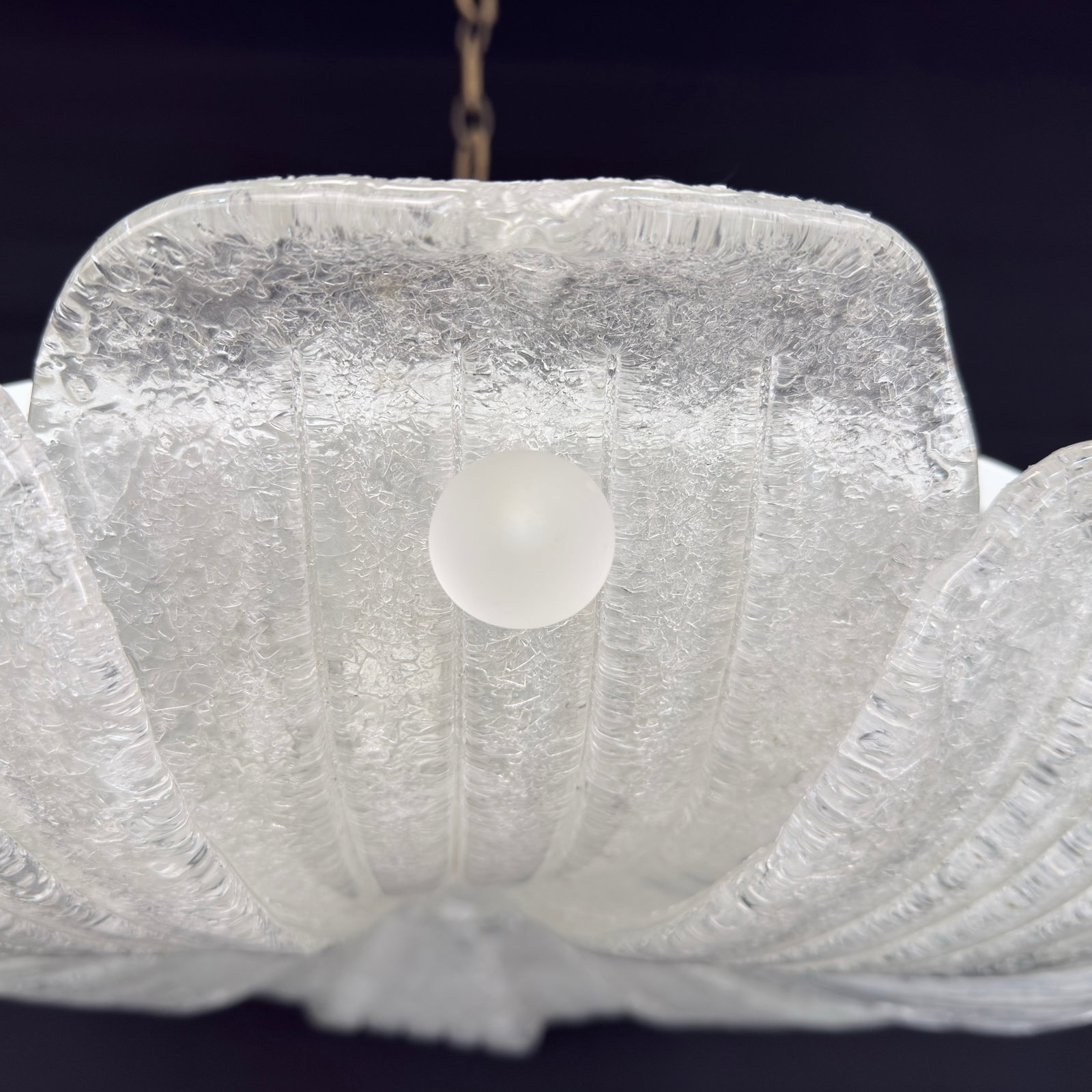 ITALIAN MURANO CEILING LIGHT - 5