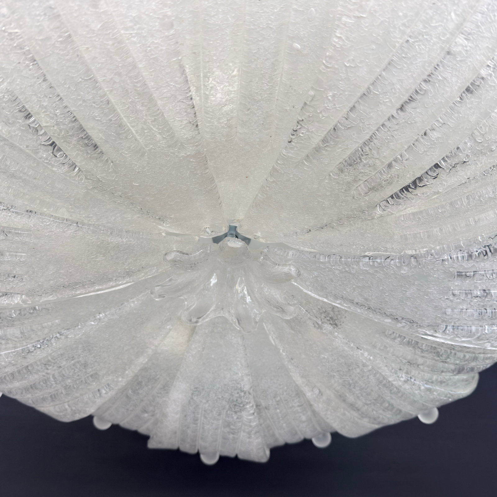 ITALIAN MURANO CEILING LIGHT - 6