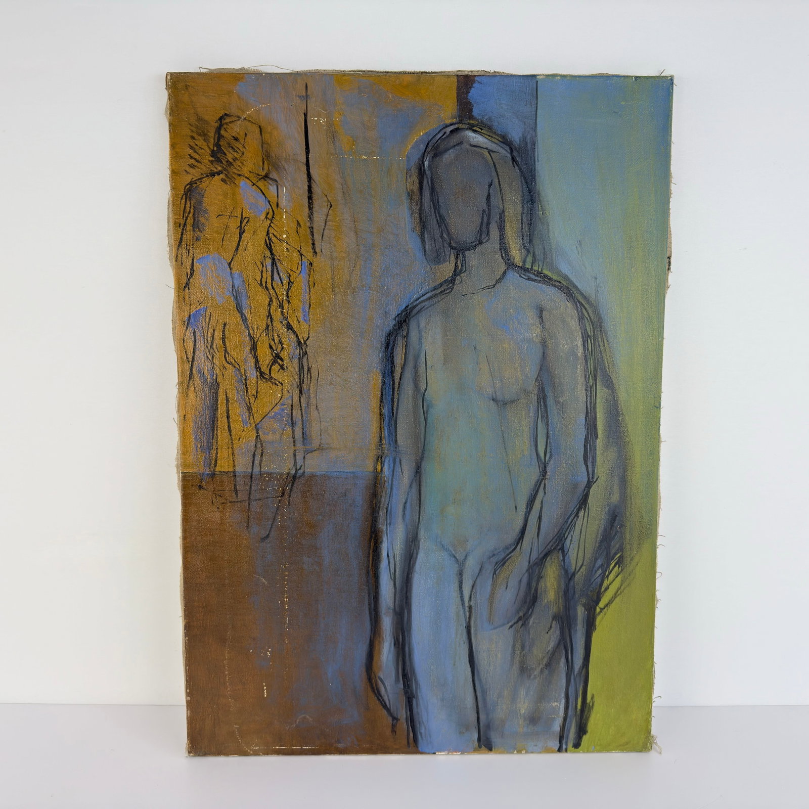 OIL ON CANVAS, UNSIGNED - 2