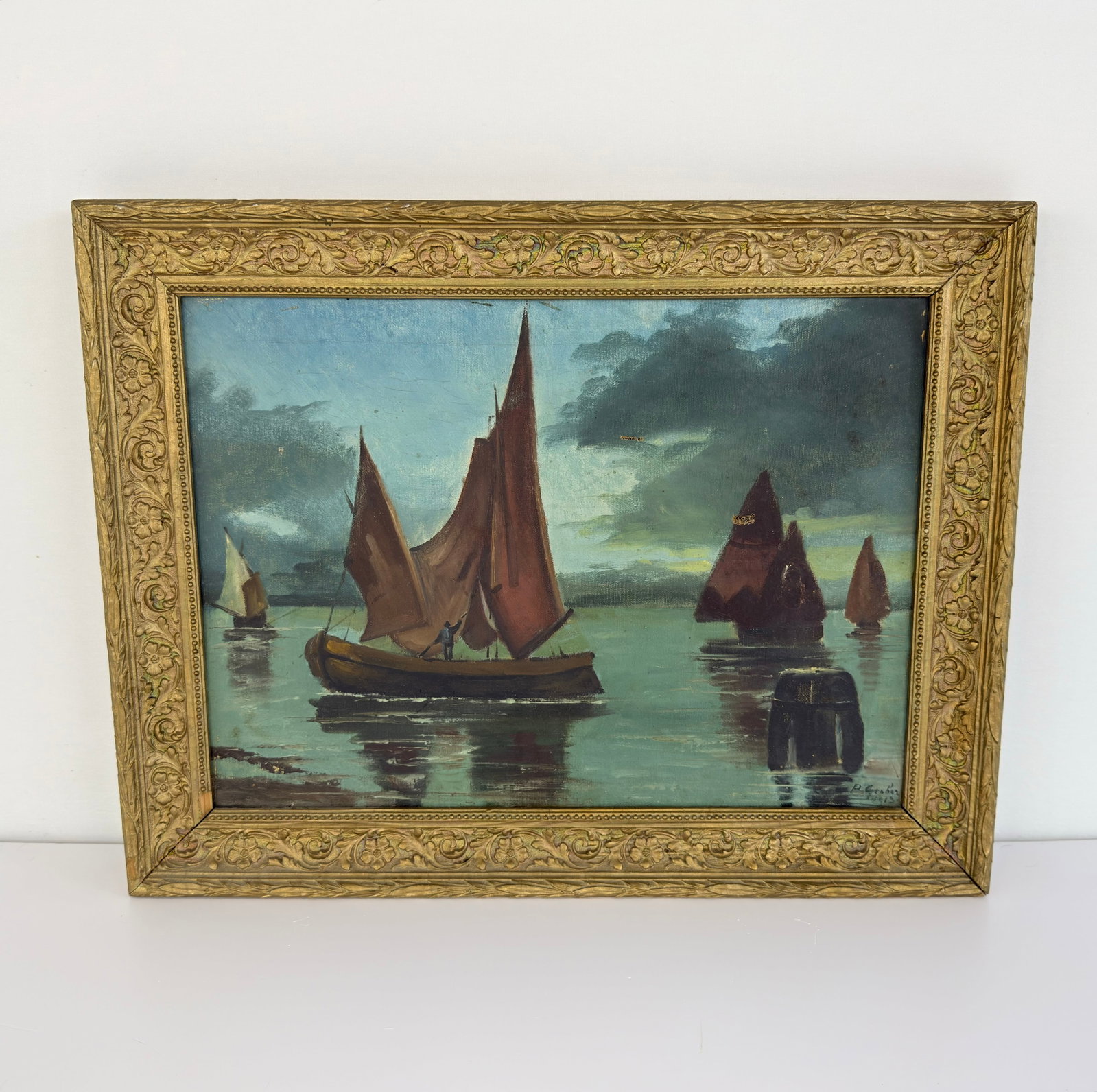 OIL ON CANVAS, SIGNED - 2
