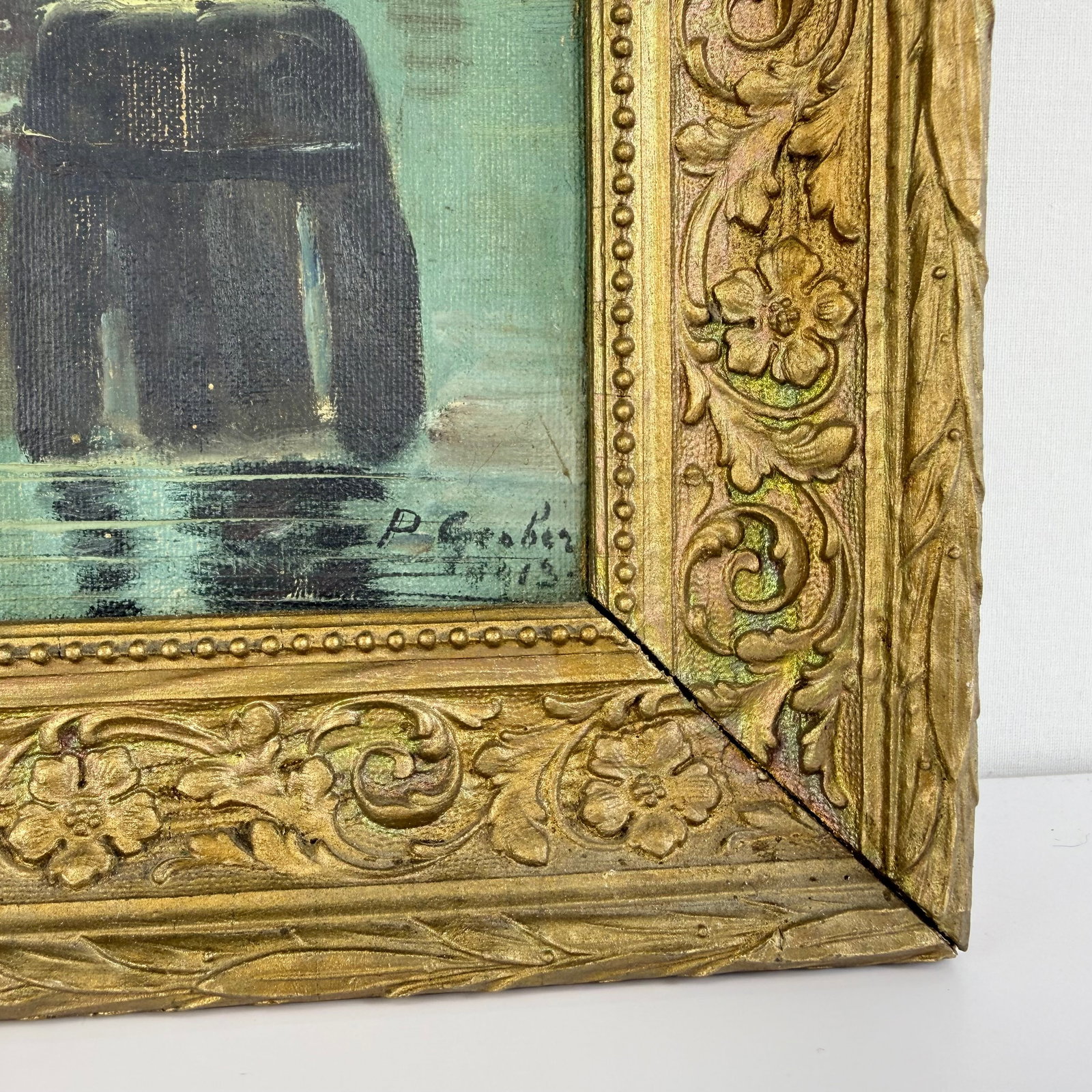 OIL ON CANVAS, SIGNED - 3