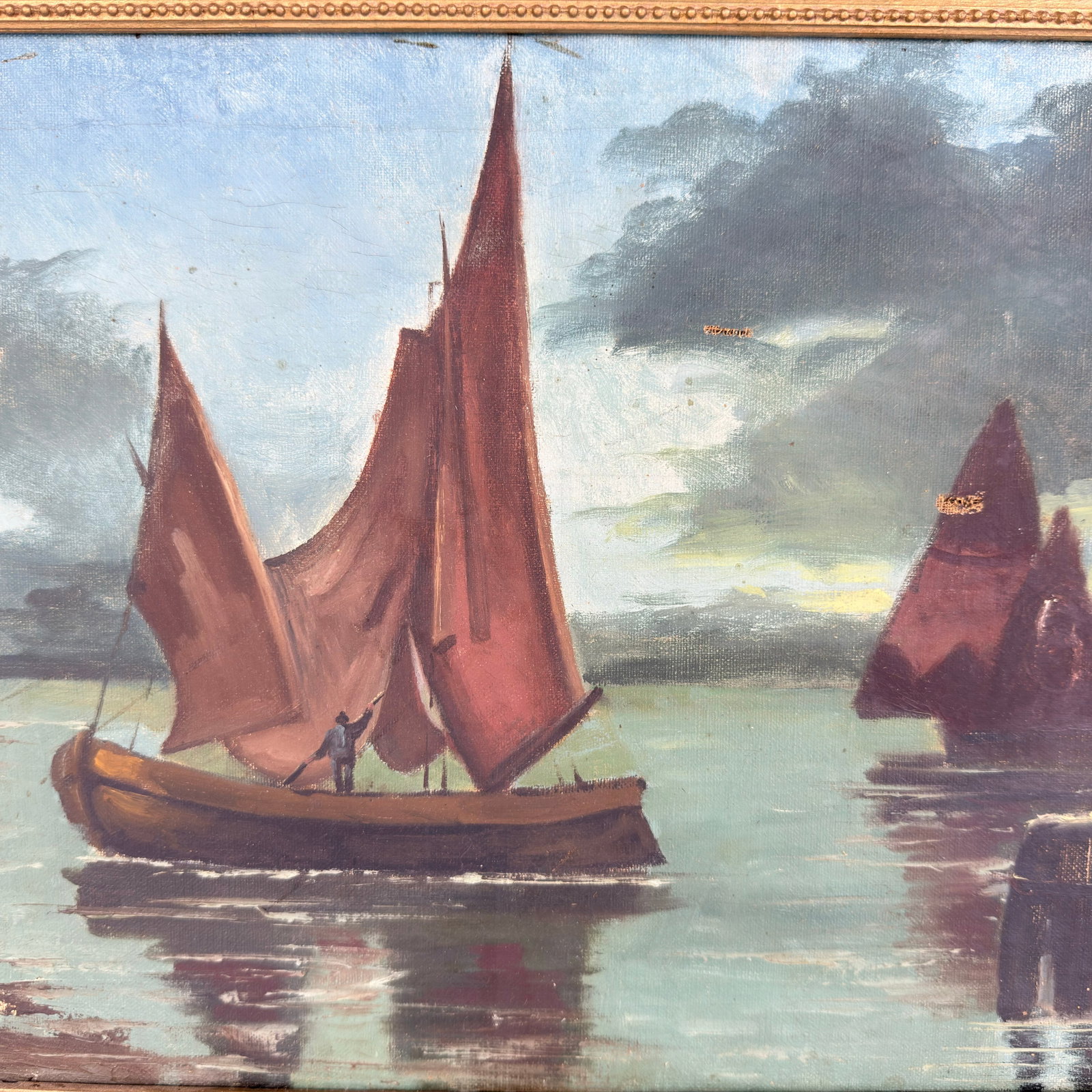OIL ON CANVAS, SIGNED - 4