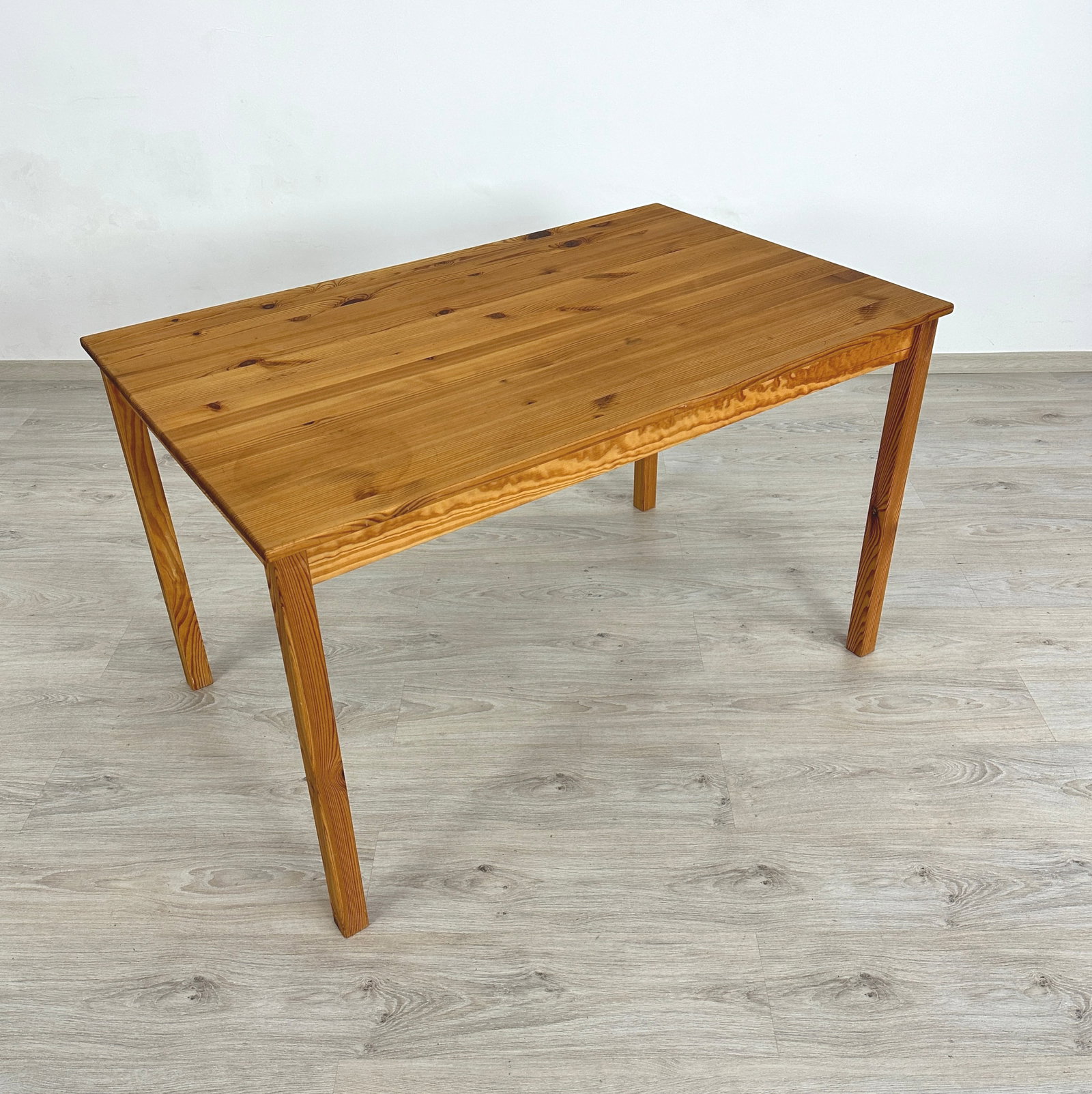 DANISH PINE KITCHEN TABLE - 4