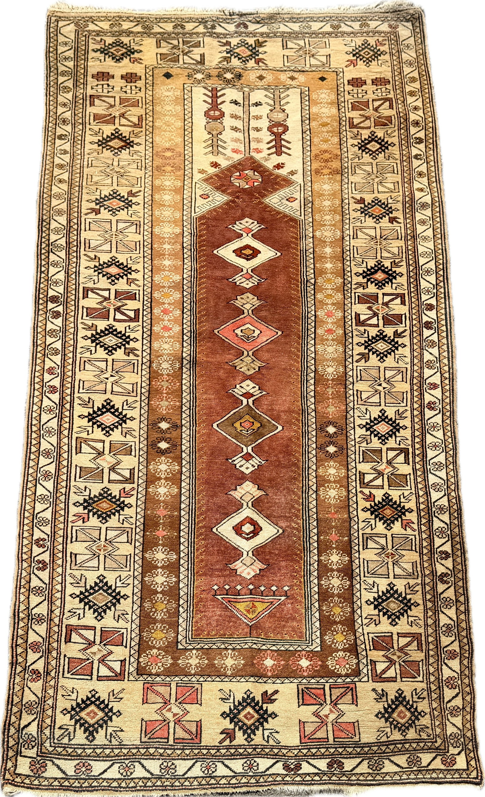 TURKISH MILAS WOOL RUG (1 of 7)