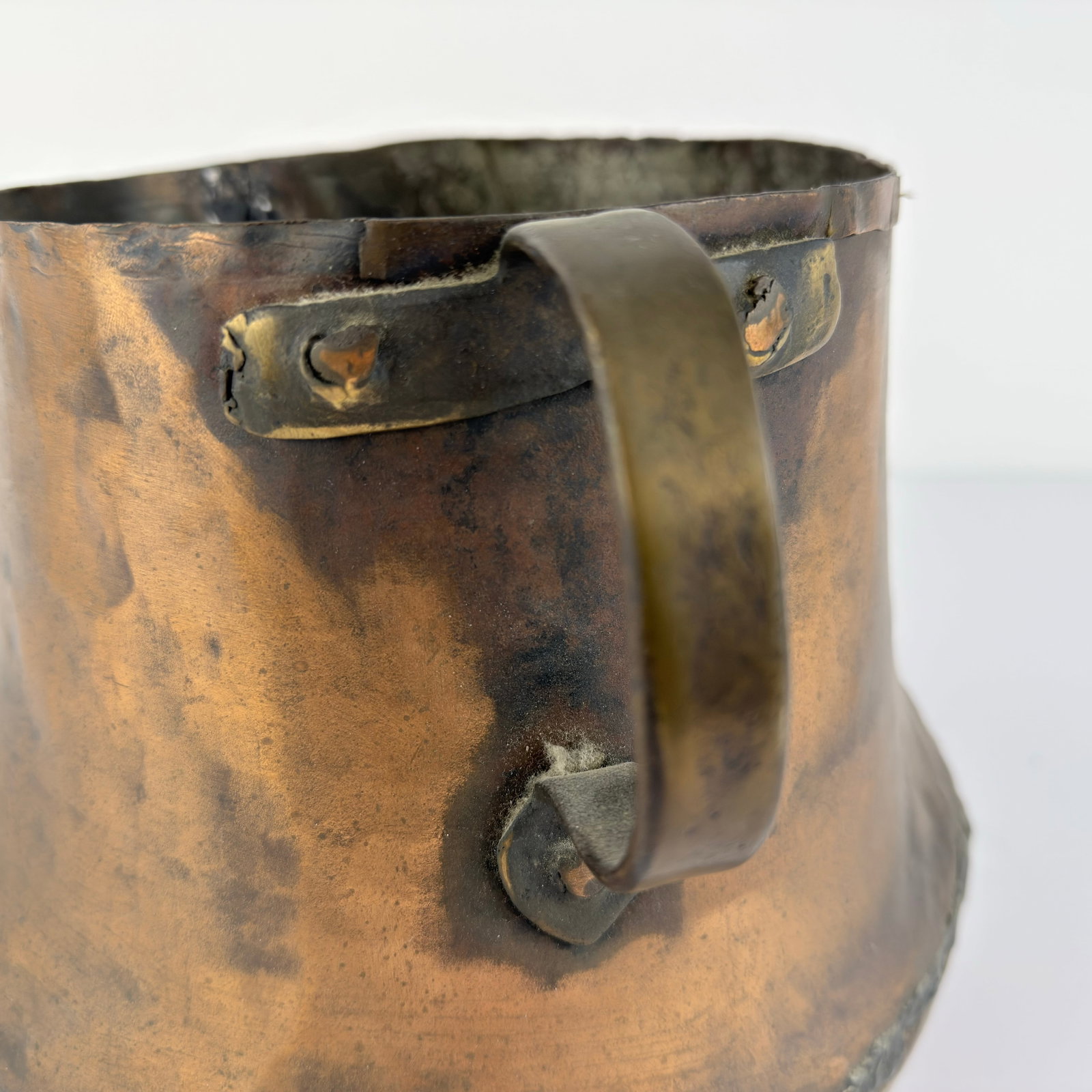 ANTIQUE COPPER POT - 8