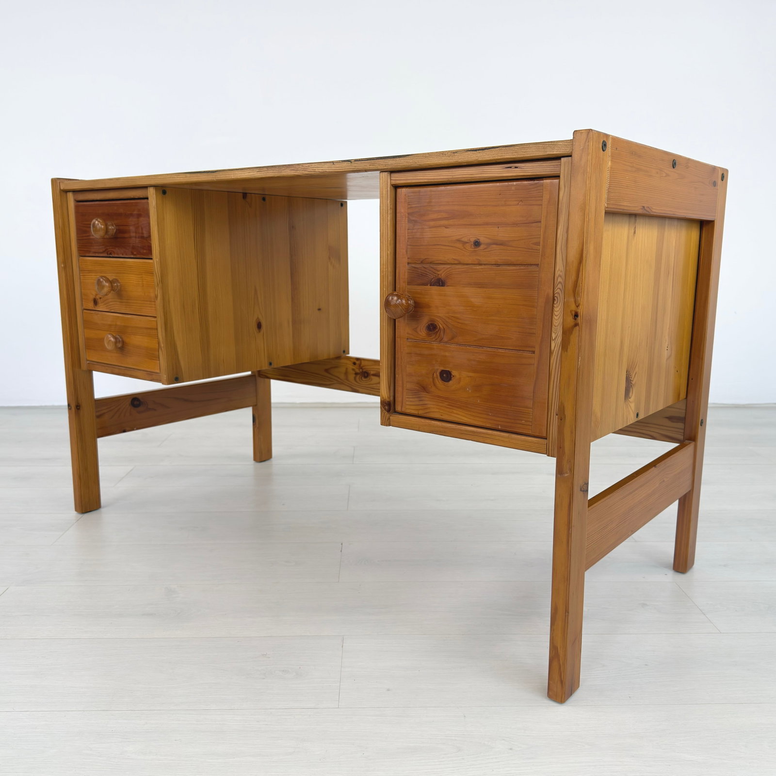 DANISH PINE DESK - 3