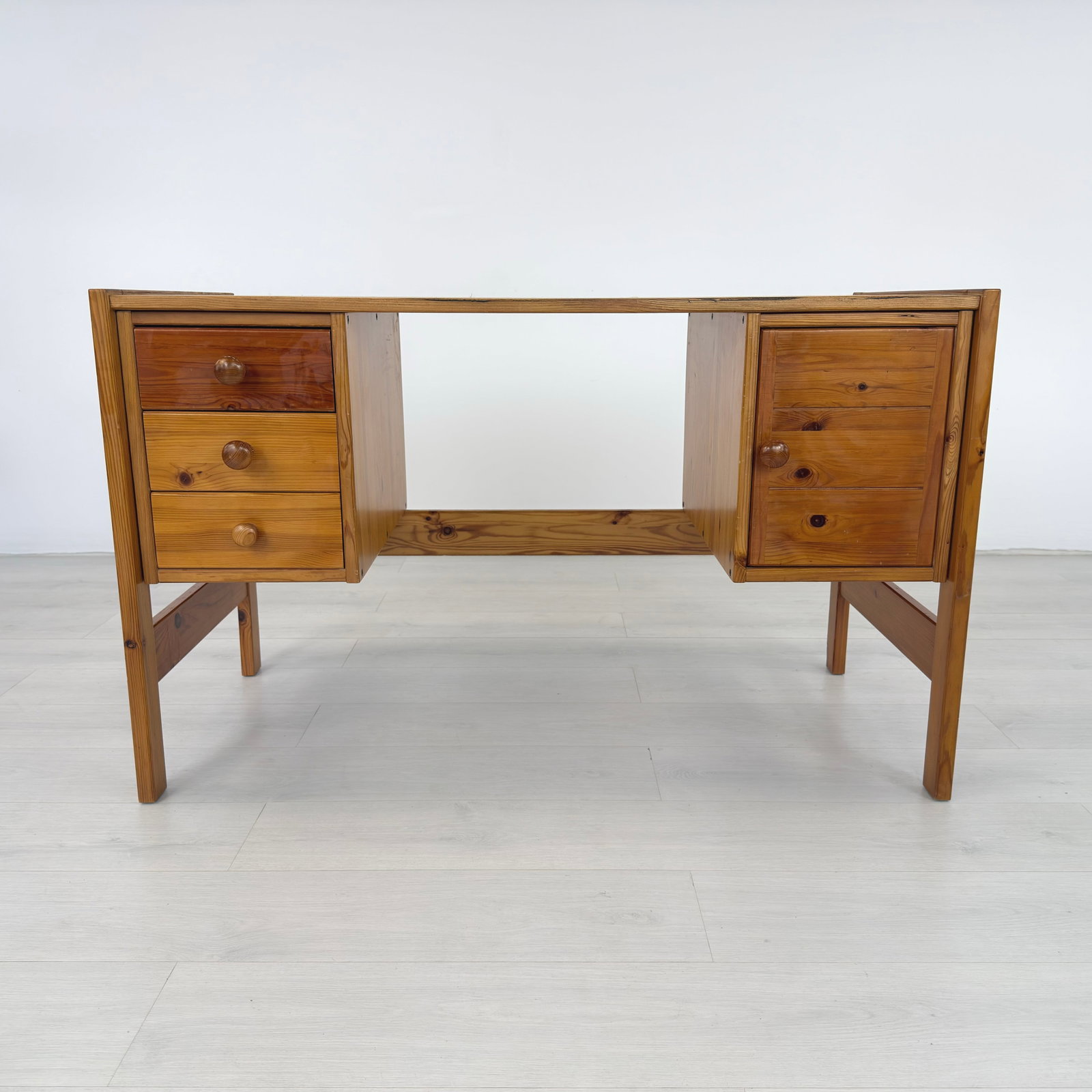 DANISH PINE DESK - 5