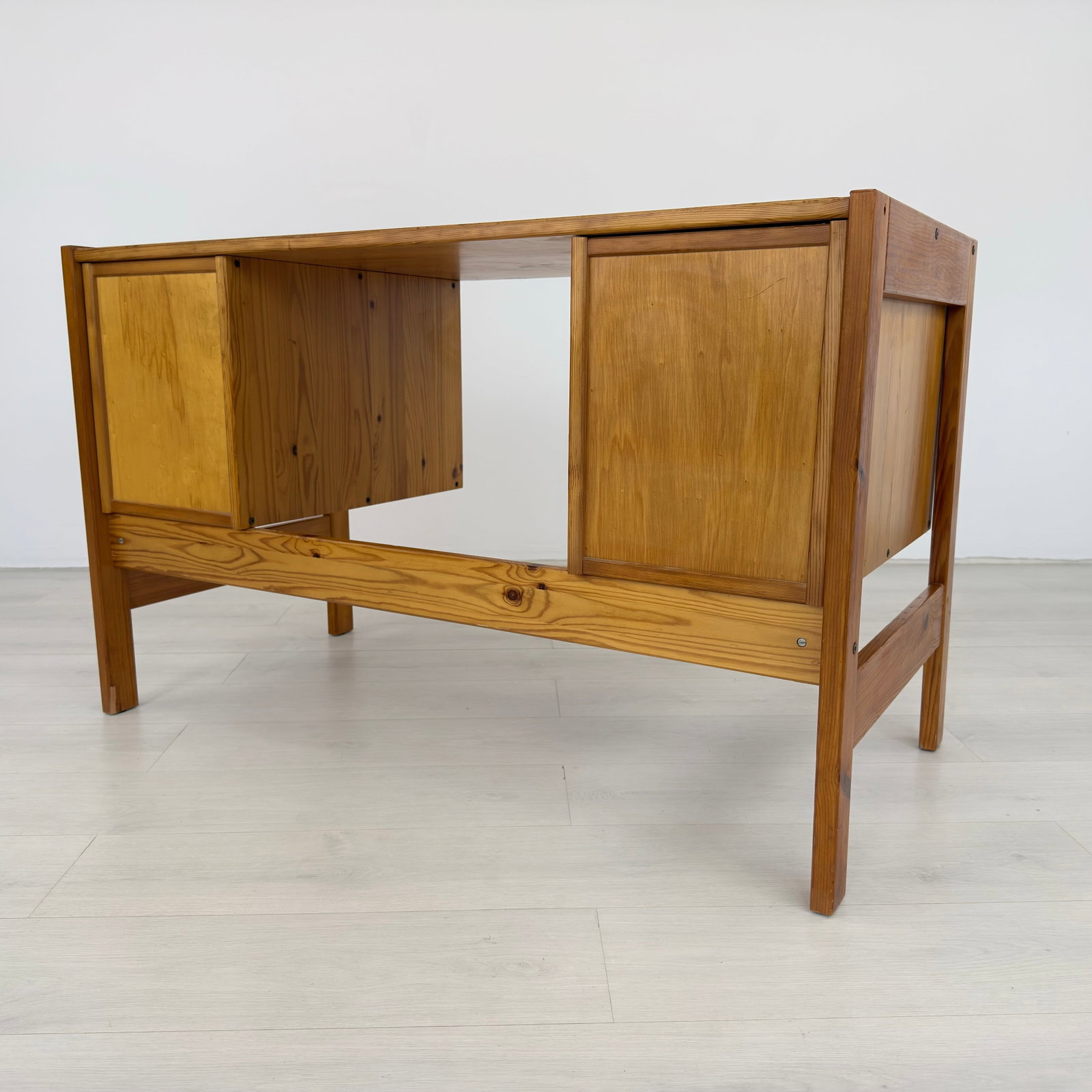 DANISH PINE DESK - 9