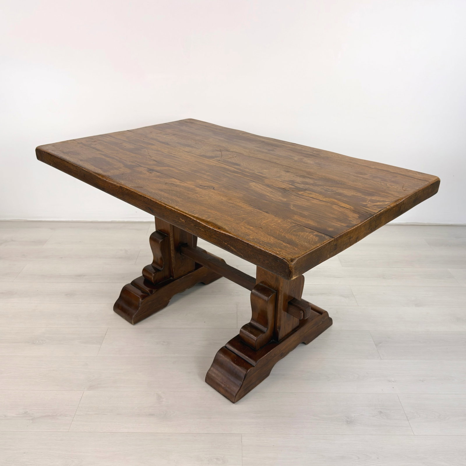 TRESTLE FARMHOUSE DINING TABLE - 4