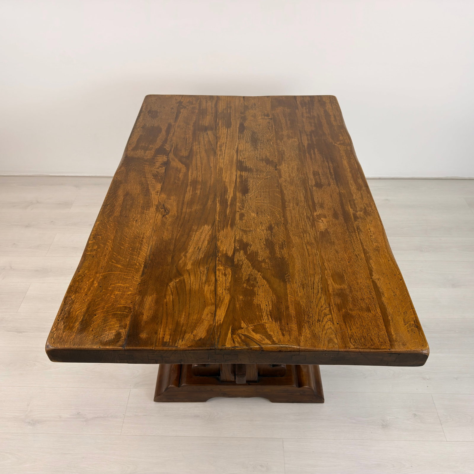TRESTLE FARMHOUSE DINING TABLE - 6