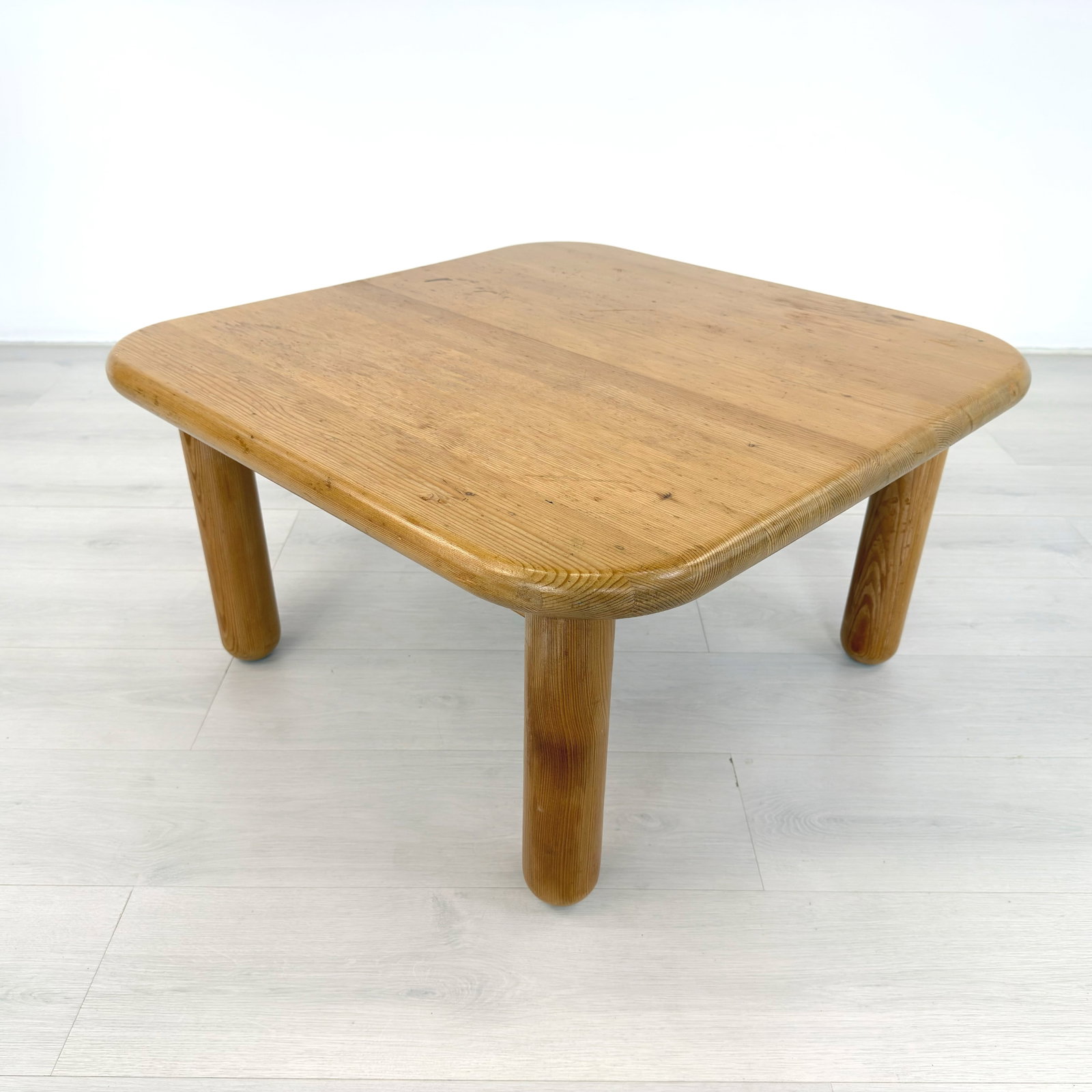SCANDINAVIAN PINE COFFEE TABLE, 1970s - 4