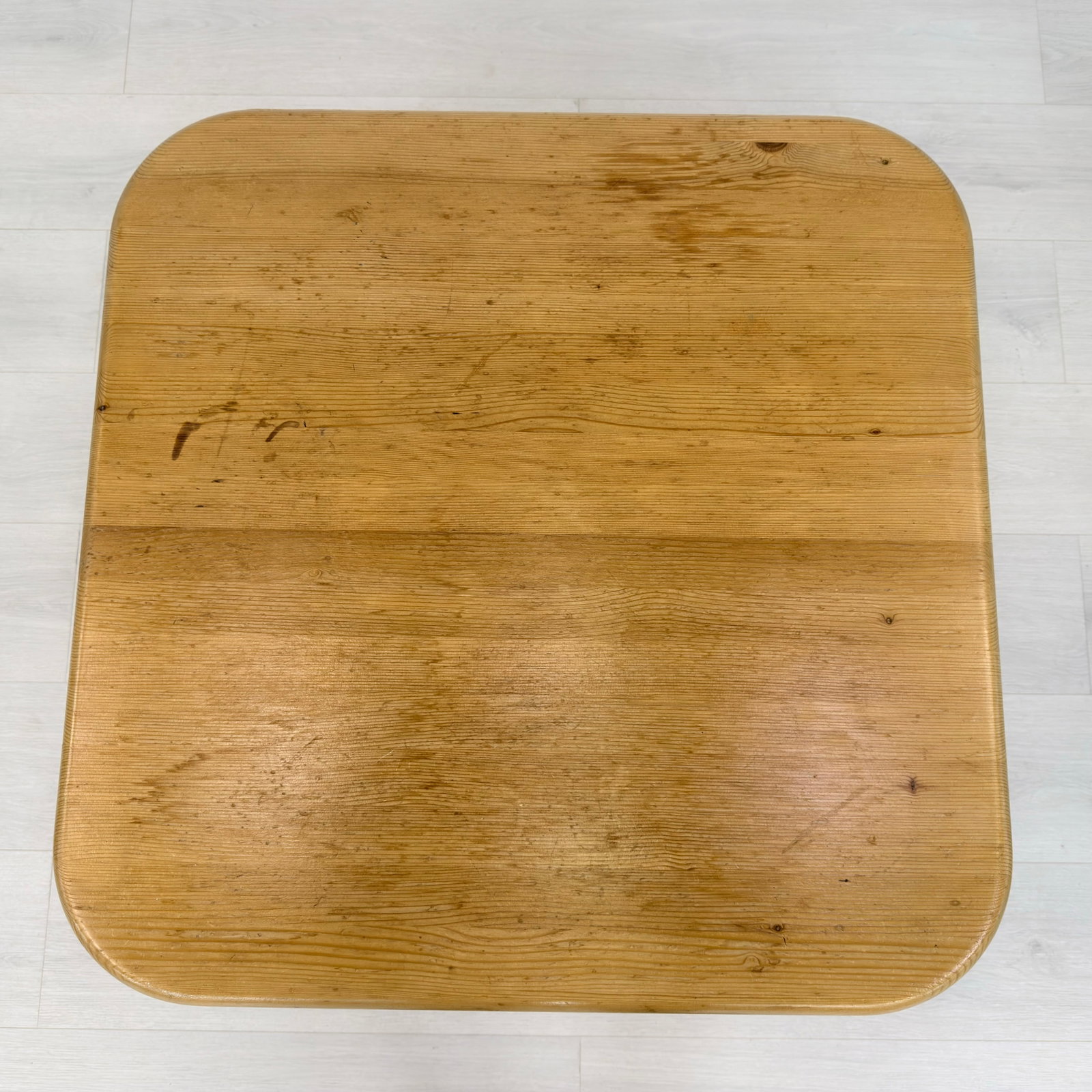 SCANDINAVIAN PINE COFFEE TABLE, 1970s - 7