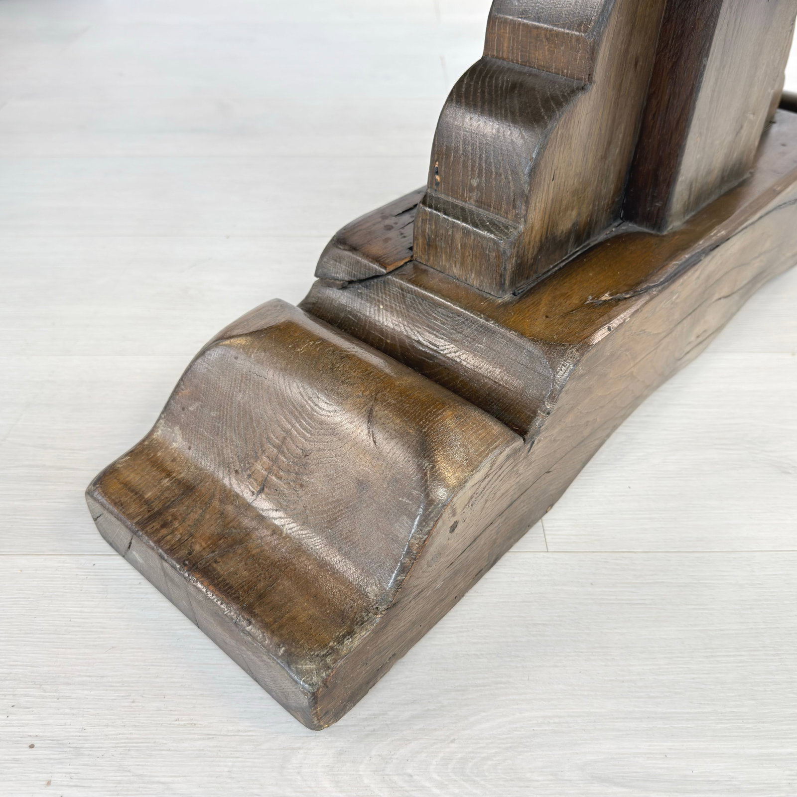 ANTIQUE FARMHOUSE DINING TABLE - 13