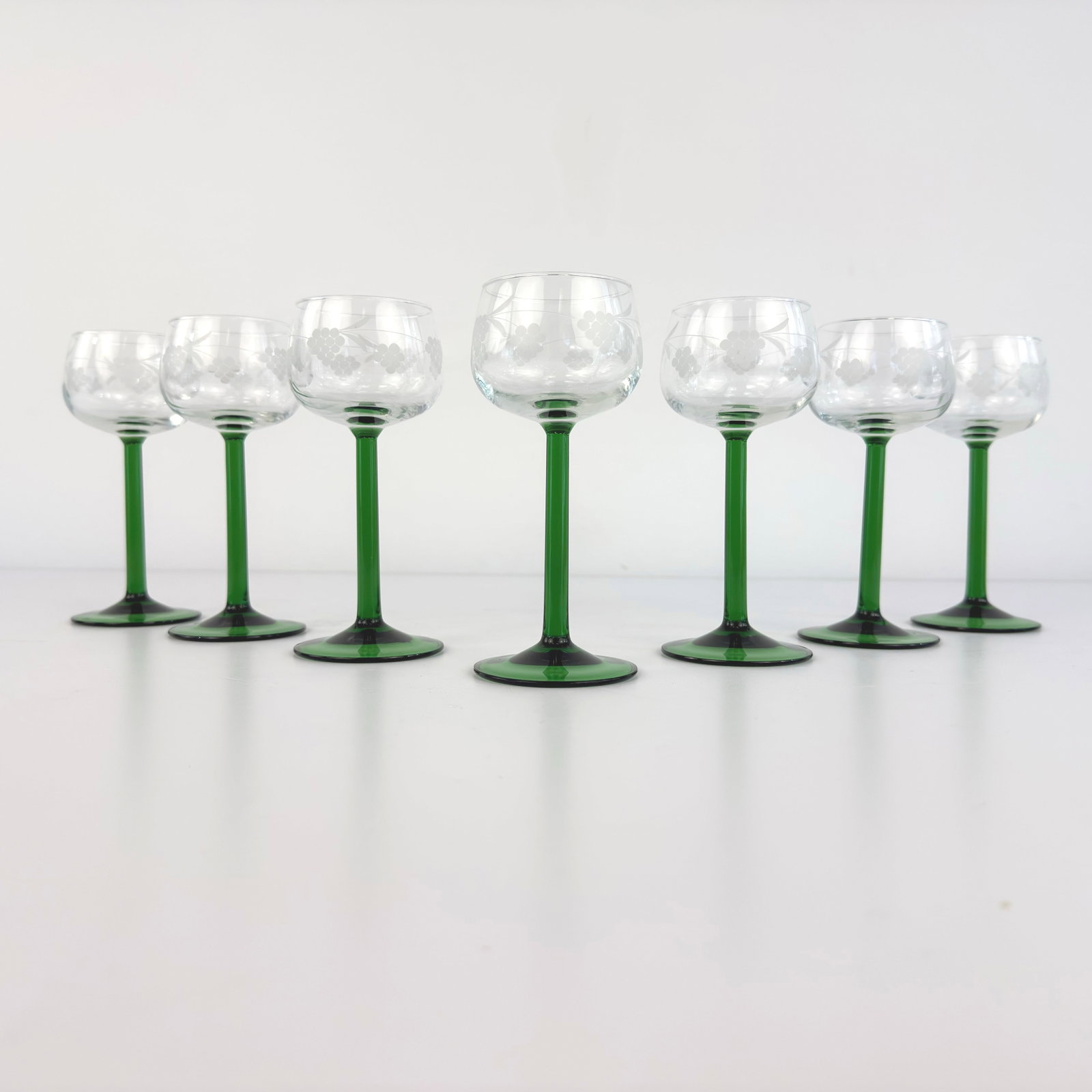 (7) LUMINARC WINE GLASSES - 2