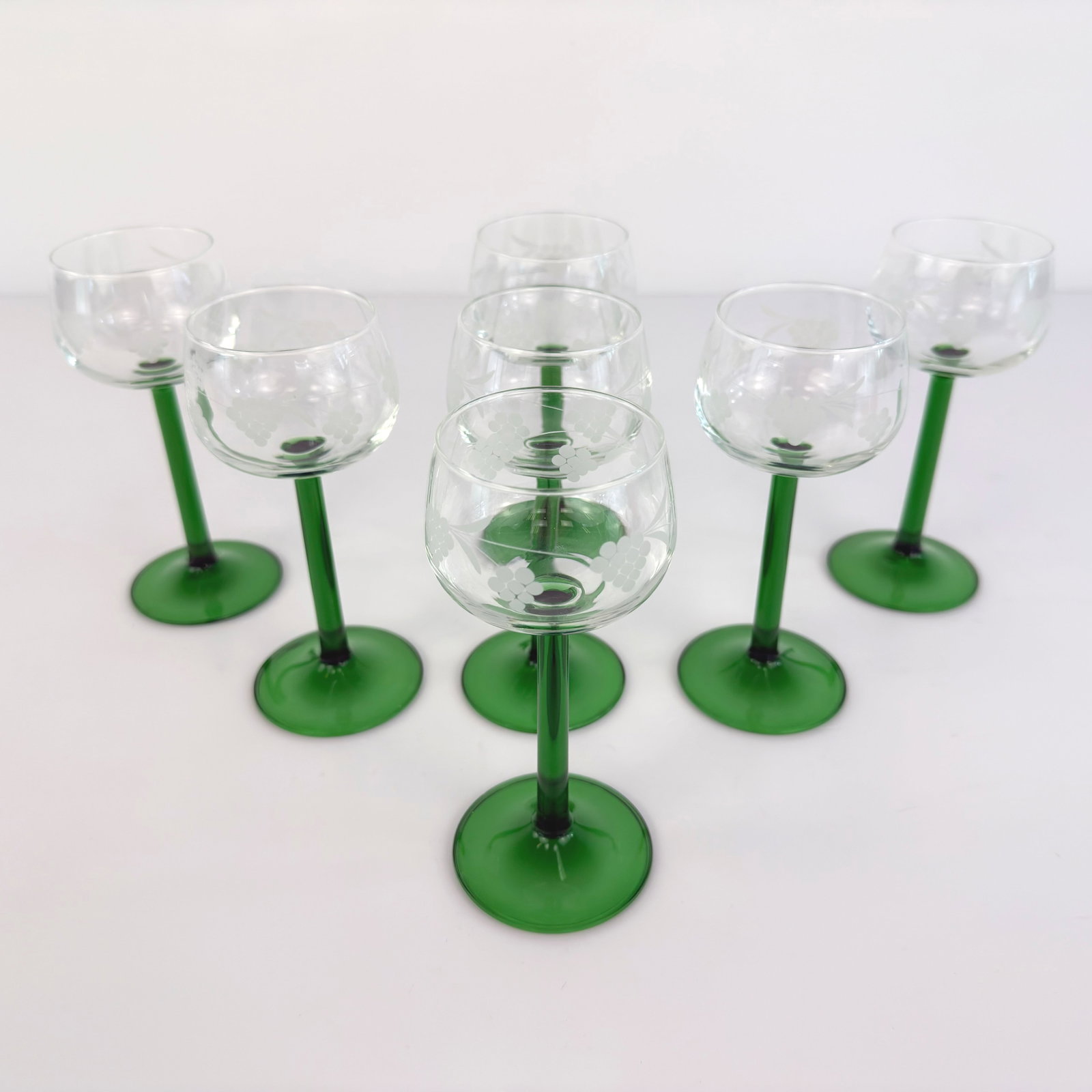 (7) LUMINARC WINE GLASSES - 4