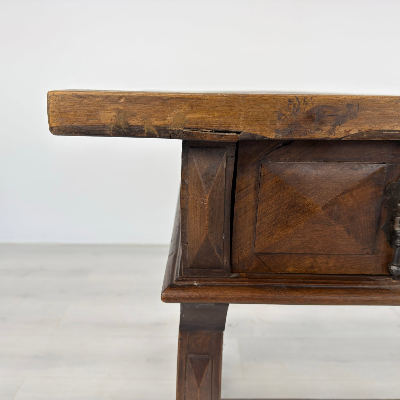 ANTIQUE SPANISH CONSOLE TABLE - 10