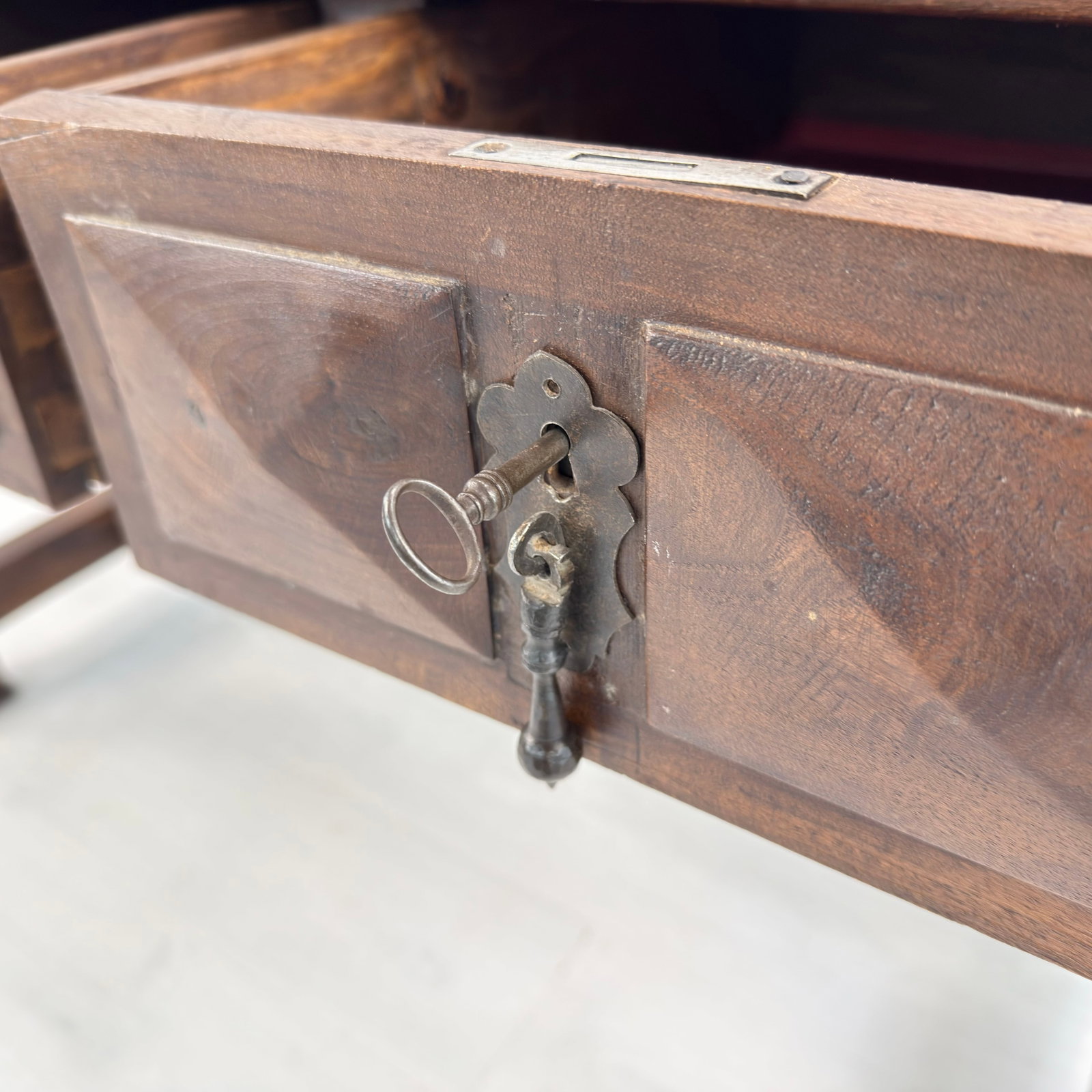 ANTIQUE SPANISH CONSOLE TABLE - 13